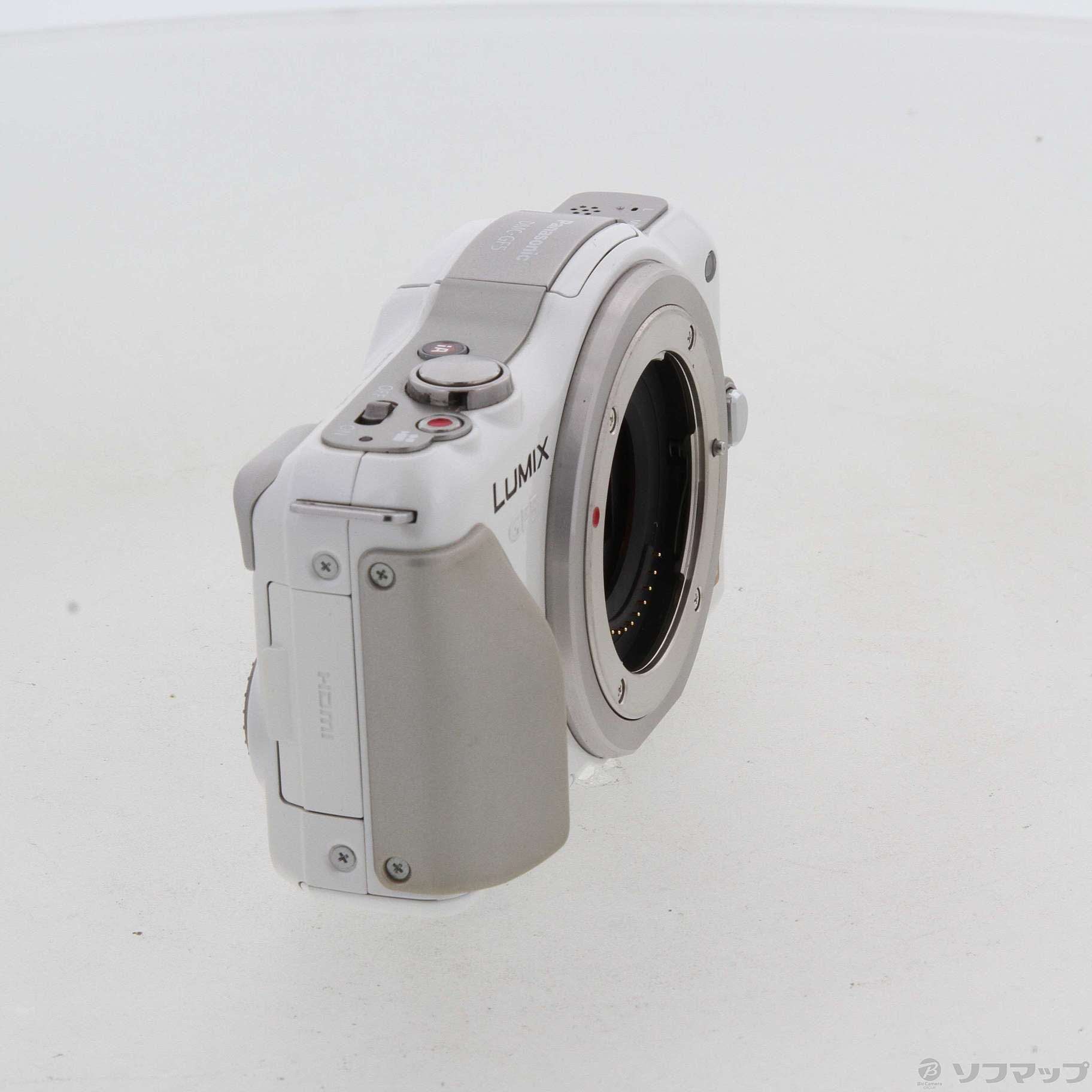 中古】LUMIX DMC-GF5 ボディ シェルホワイト [2133041059541] - リコレ