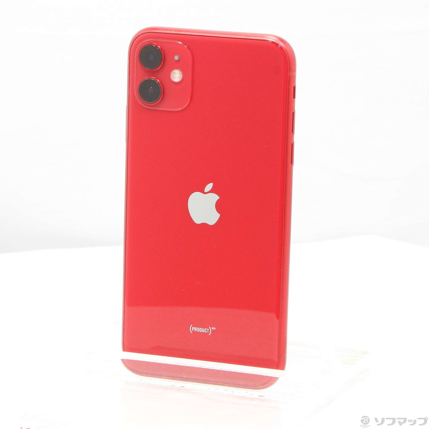 中古】iPhone11 64GB プロダクトレッド MWLV2J／A SIMフリー