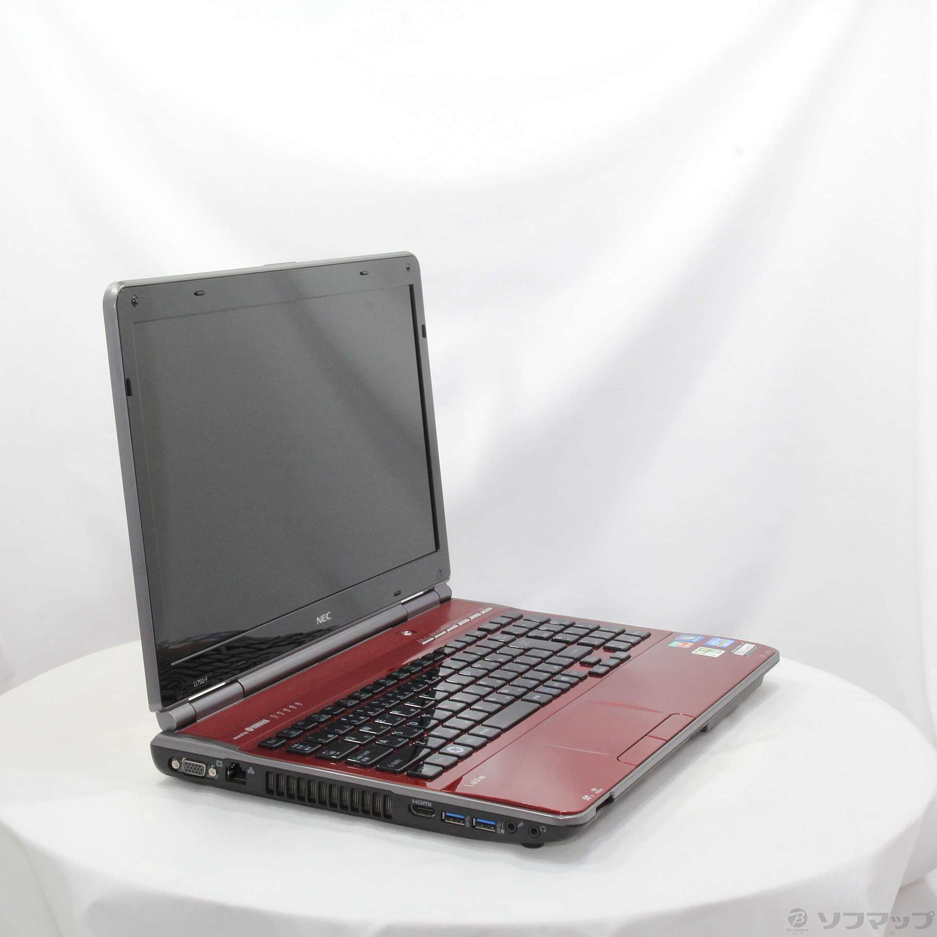 中古】格安安心パソコン LaVie L PC-LL750FS6R クリスタルレッド