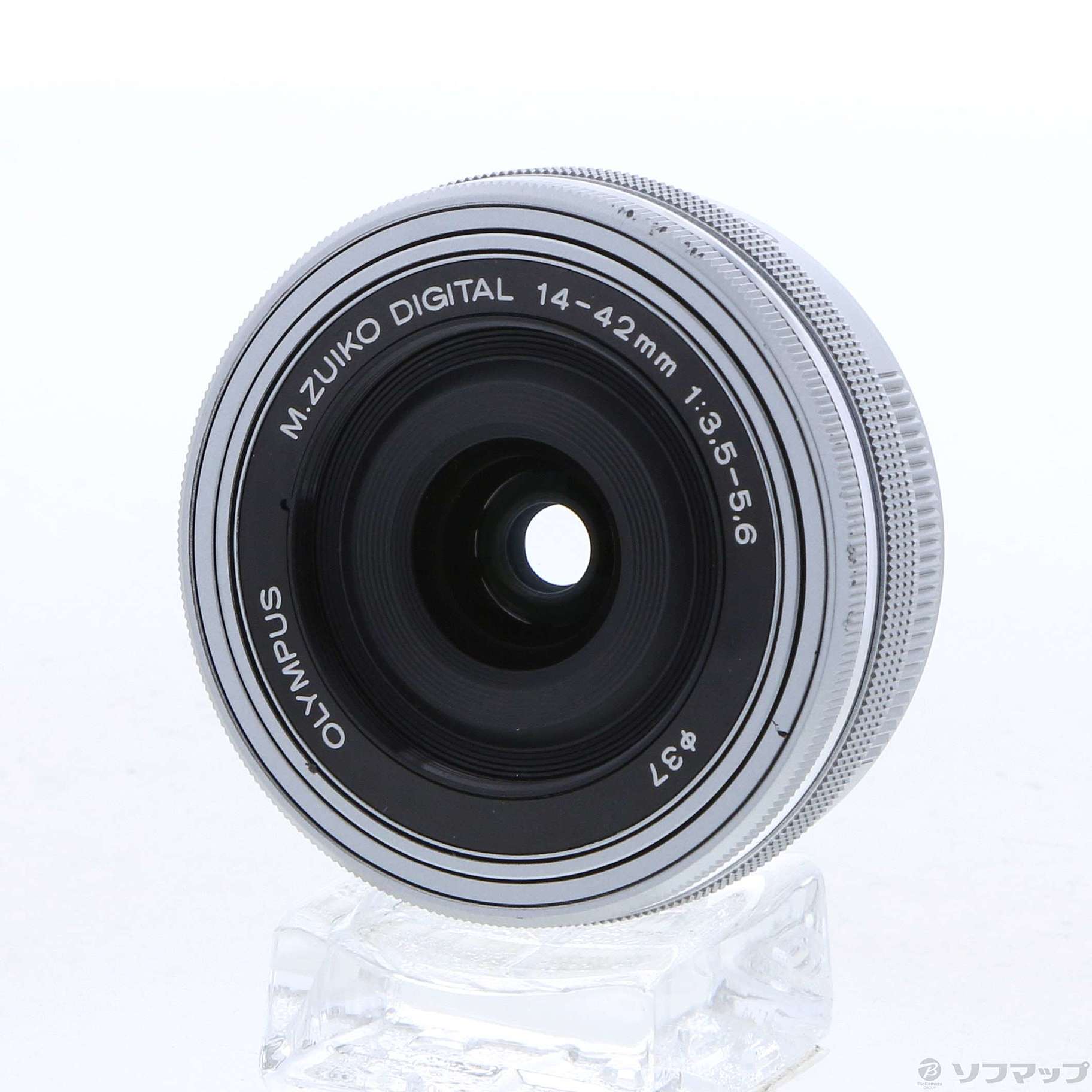 中古】M.ZUIKO DIGITAL ED 14-42mm F3.5-5.6 EZ シルバー (μ4／3