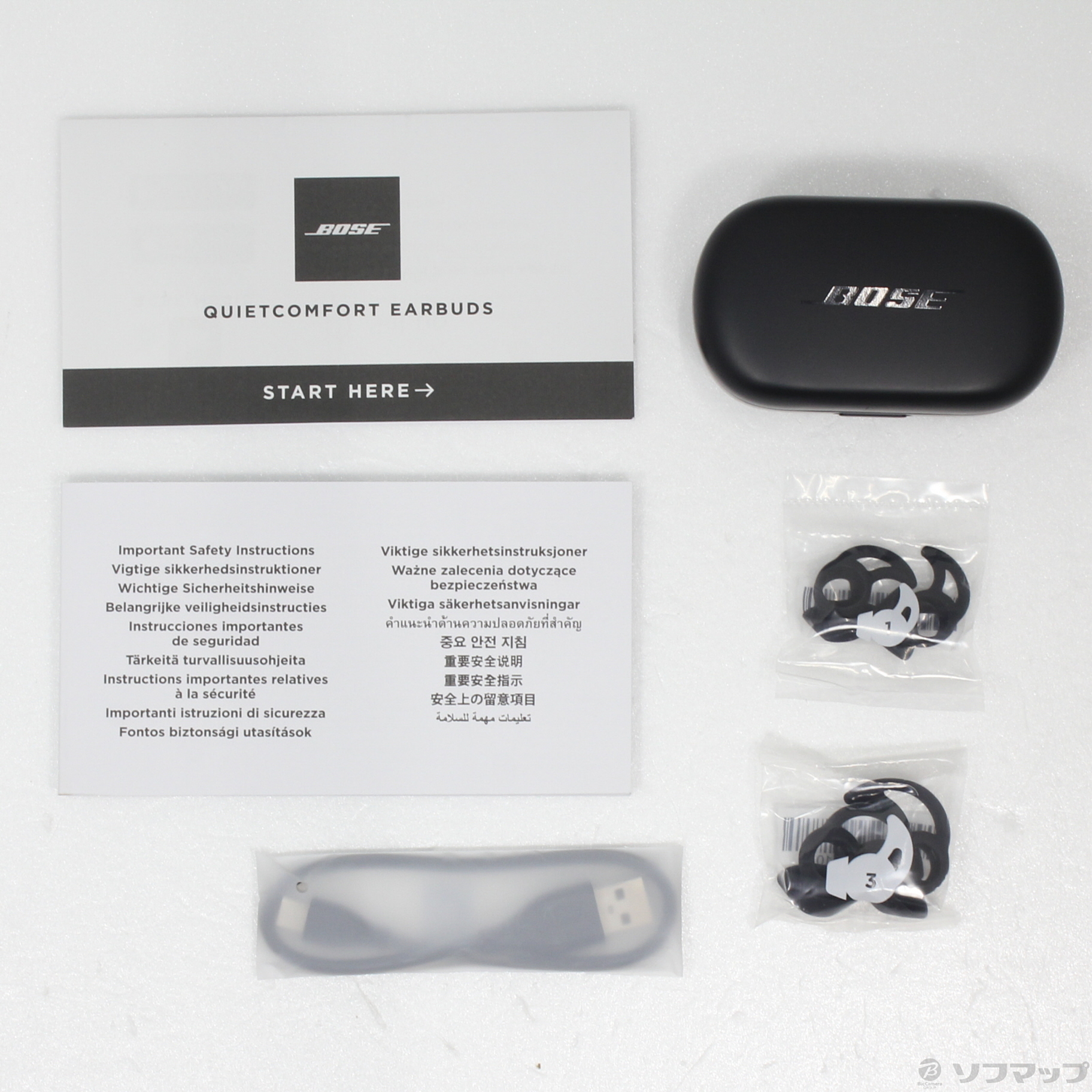 中古】QuietComfort Earbuds Triple Black QC-EARBUDS-BLK ◇12/20(火