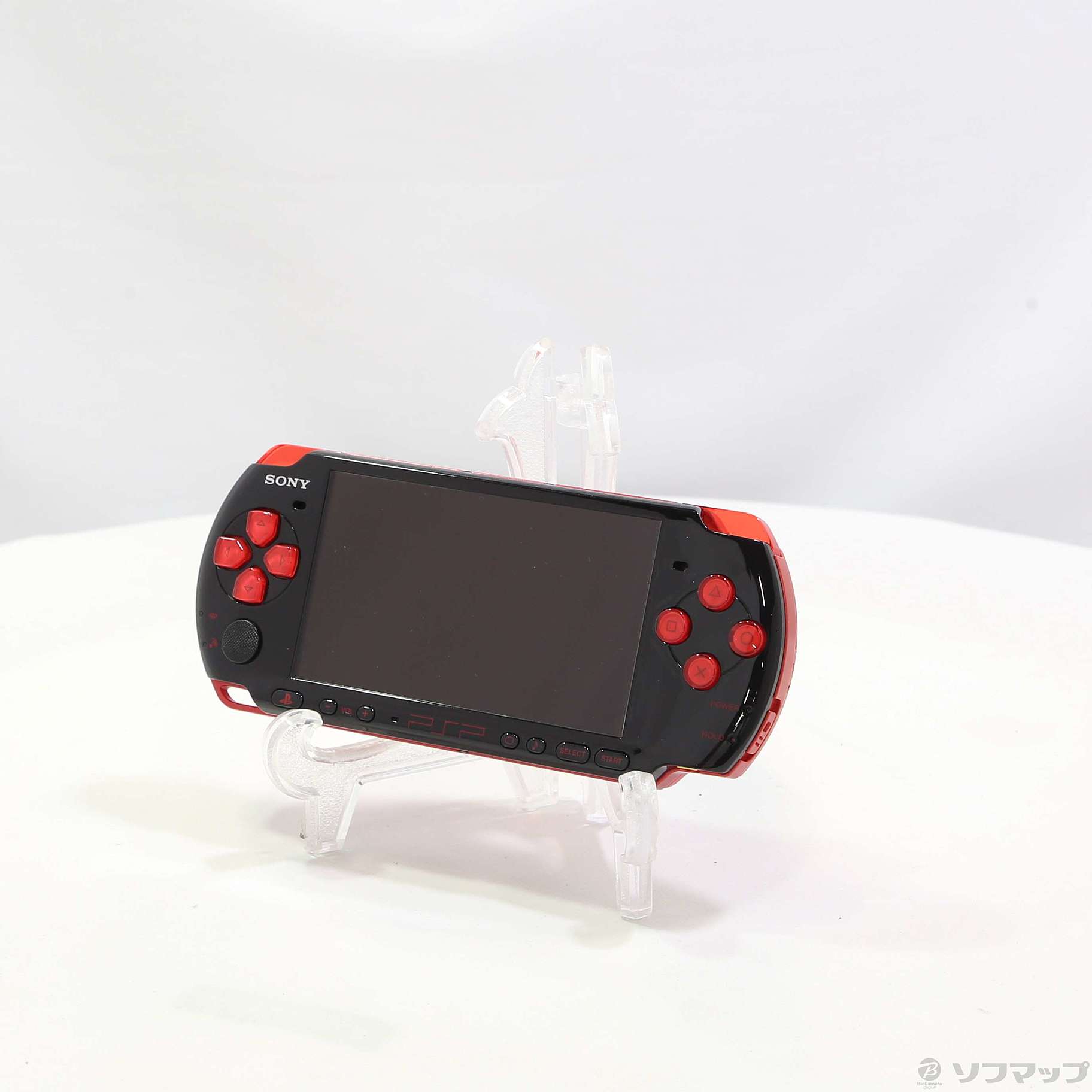 中古】PSP-3000 新米ハンターズパック ブラック／レッド