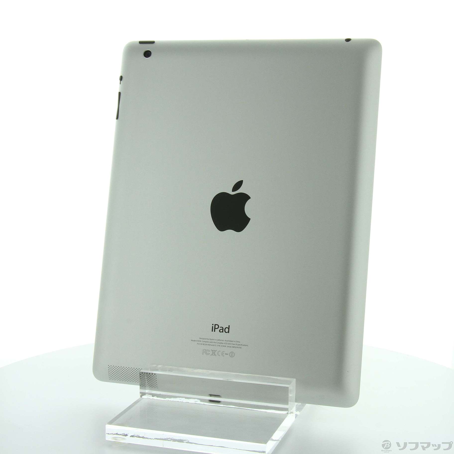 〔中古品〕 iPad 第4世代 32GB ブラック MD511J／A Wi-Fi ［9.7インチ液晶／Apple A6X(デュアルコア)］