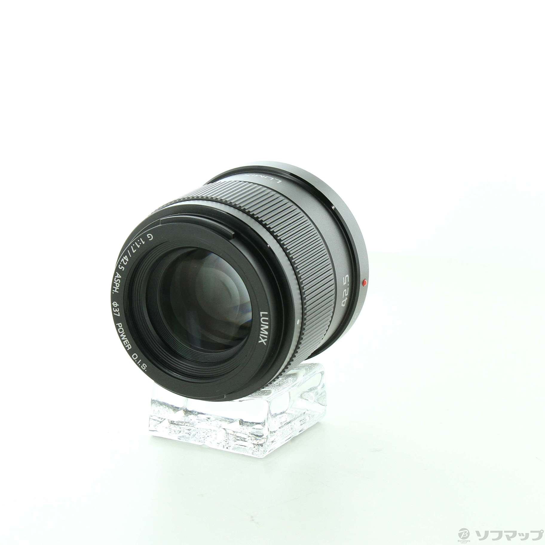 中古】LUMIX G 42.5mm F1.7 ASPH POWER OIS ブラック H-HS043-K ◇07