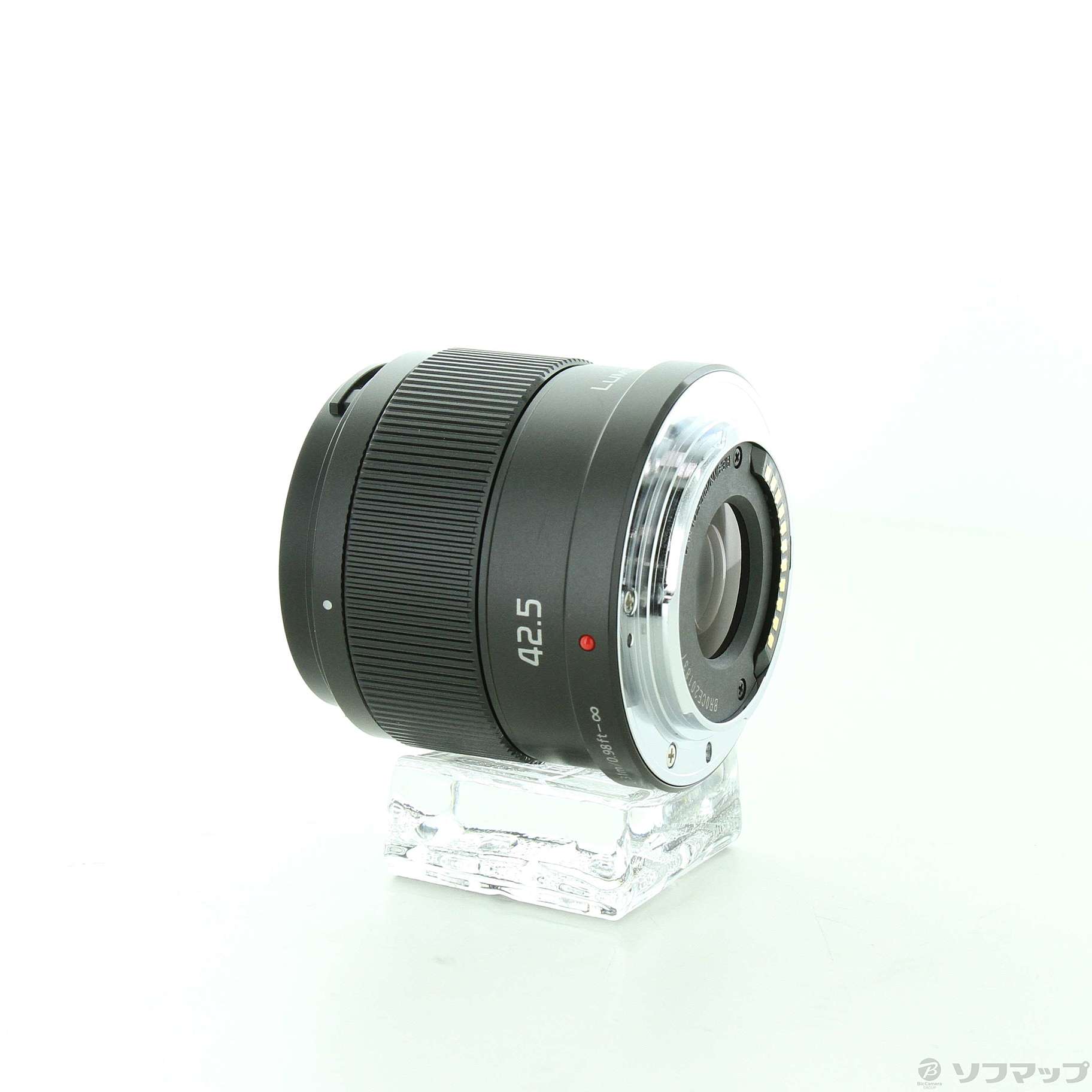 中古】LUMIX G 42.5mm F1.7 ASPH POWER OIS ブラック H-HS043-K ◇07