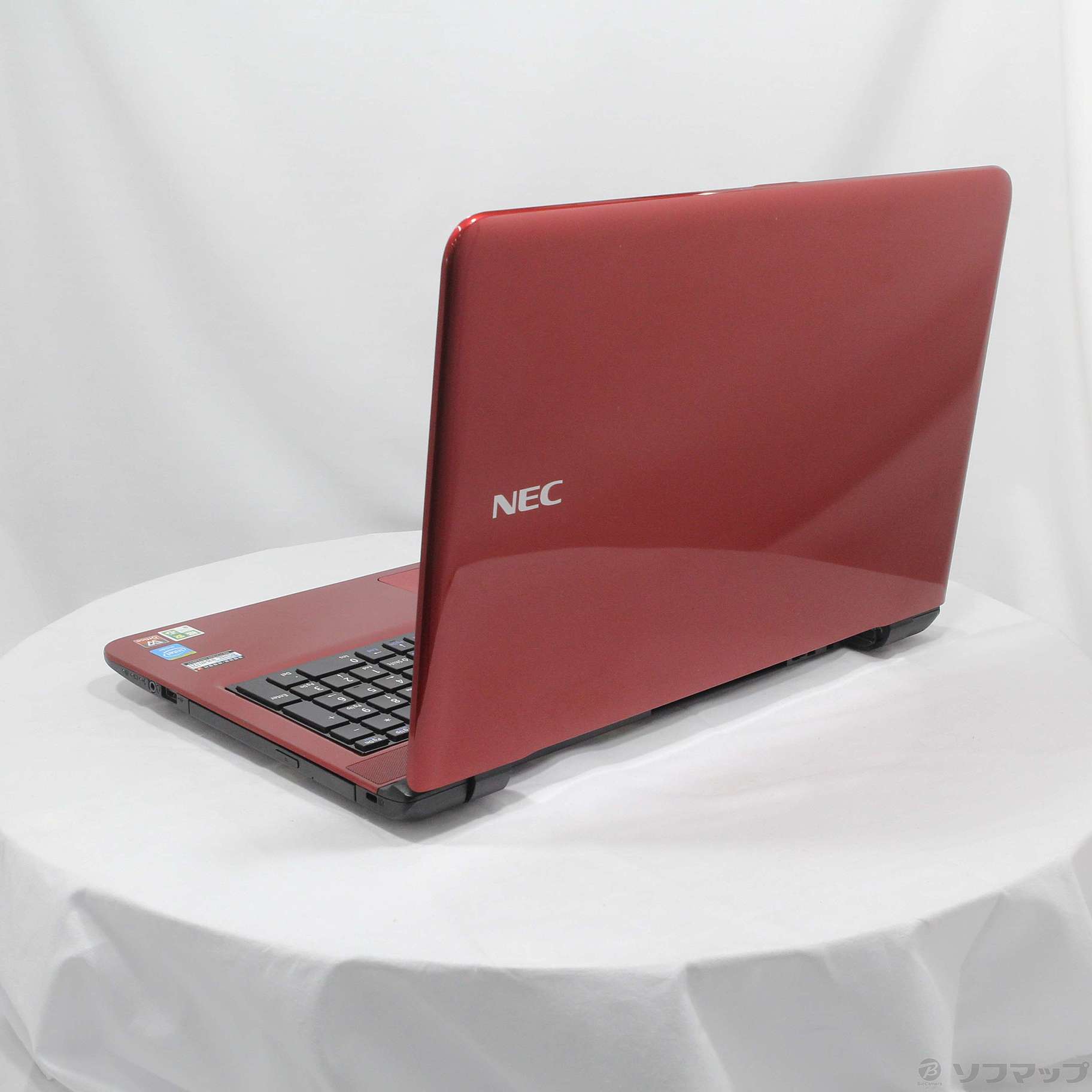 中古】格安安心パソコン LaVie S PC-LS150SSR ルミナスレッド