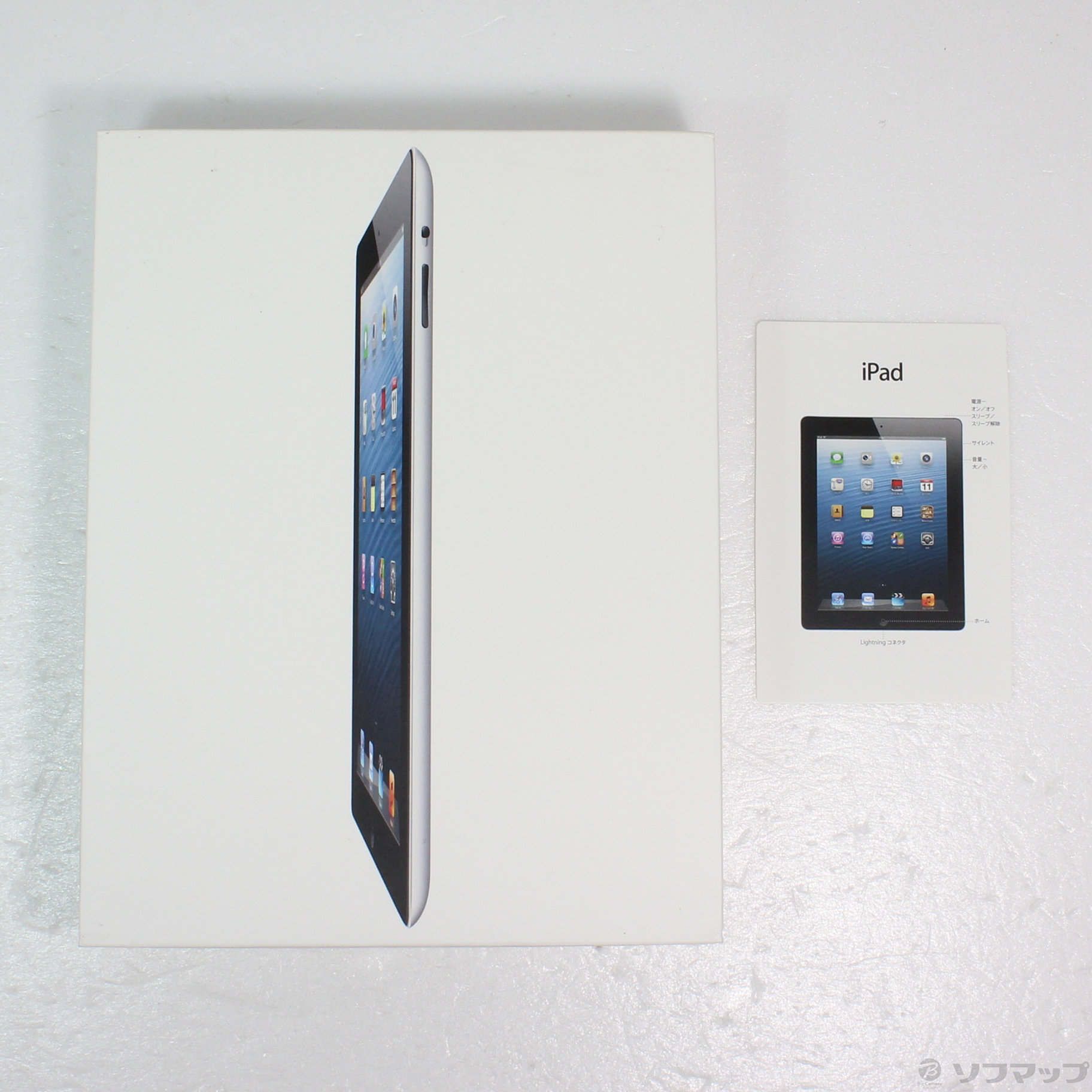 iPad 第4世代 32GB ブラック MD511J／A Wi-Fi