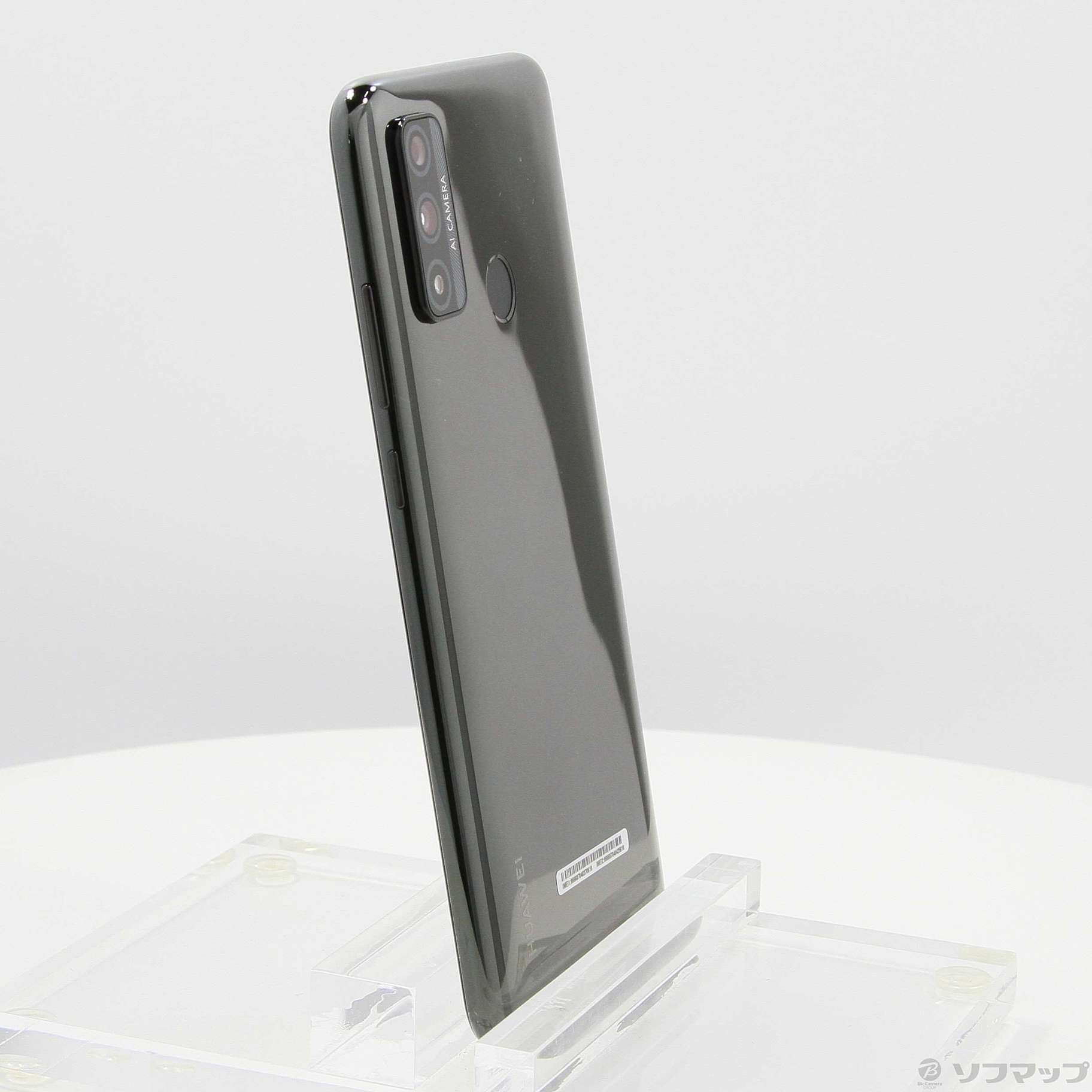 中古】〔展示品〕 HUAWEI nova lite 3+ 128GB ミッドナイトブラック