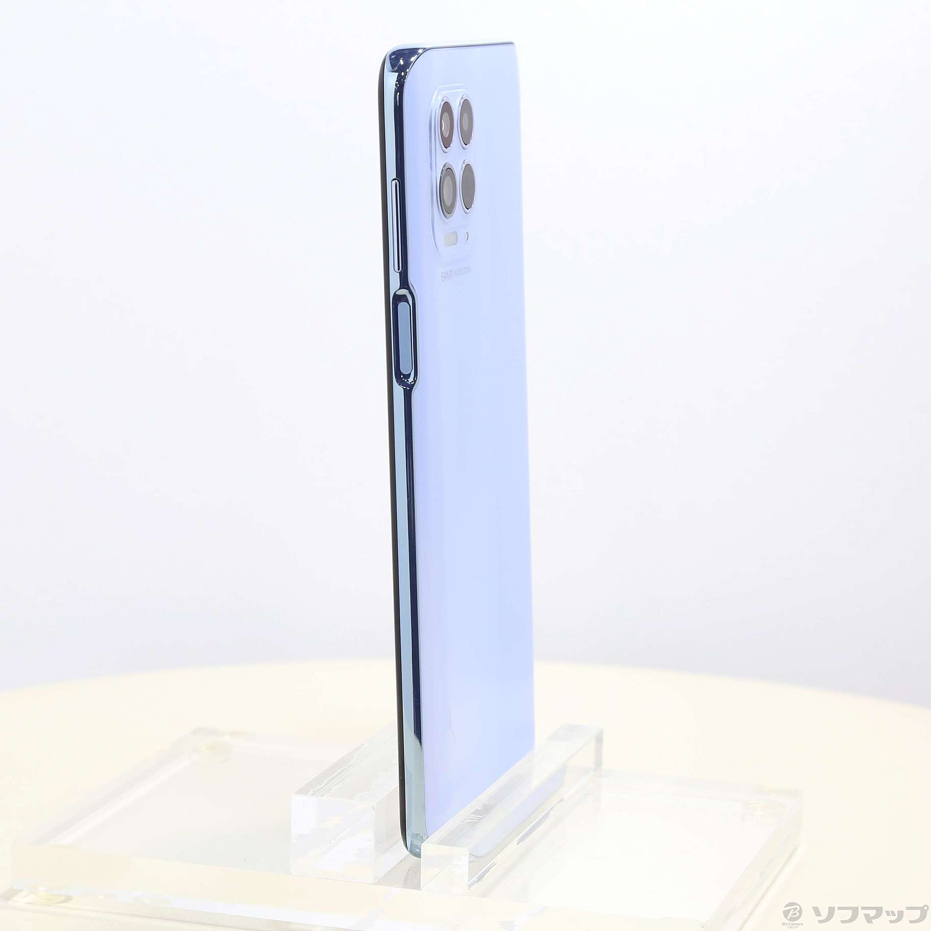 中古】〔展示品〕 moto g100 128GB イリディセントスカイ PAM80029JP