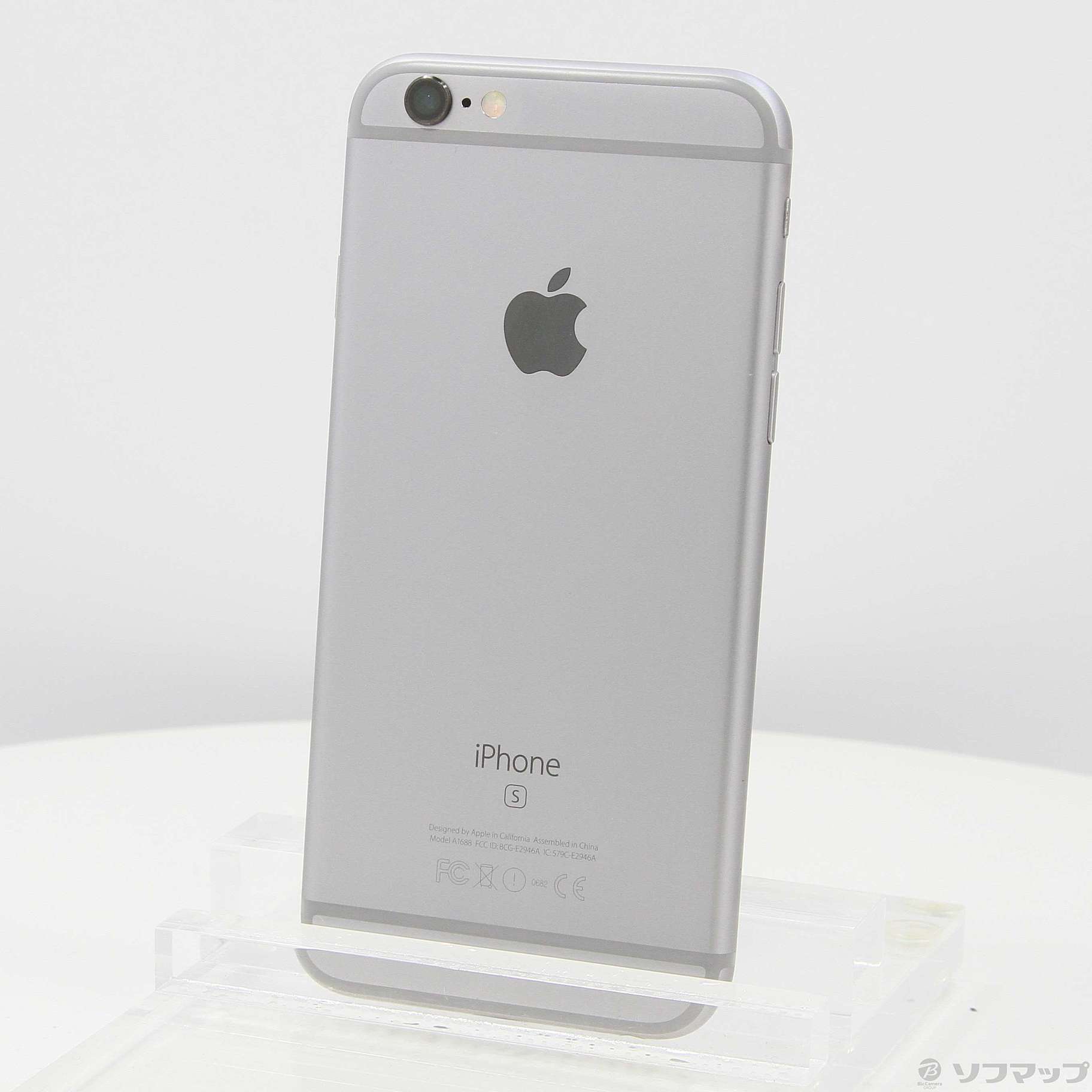 柔らかな質感の 美品 au iPhone6 128GB スペースグレイ 判定○ iPhone