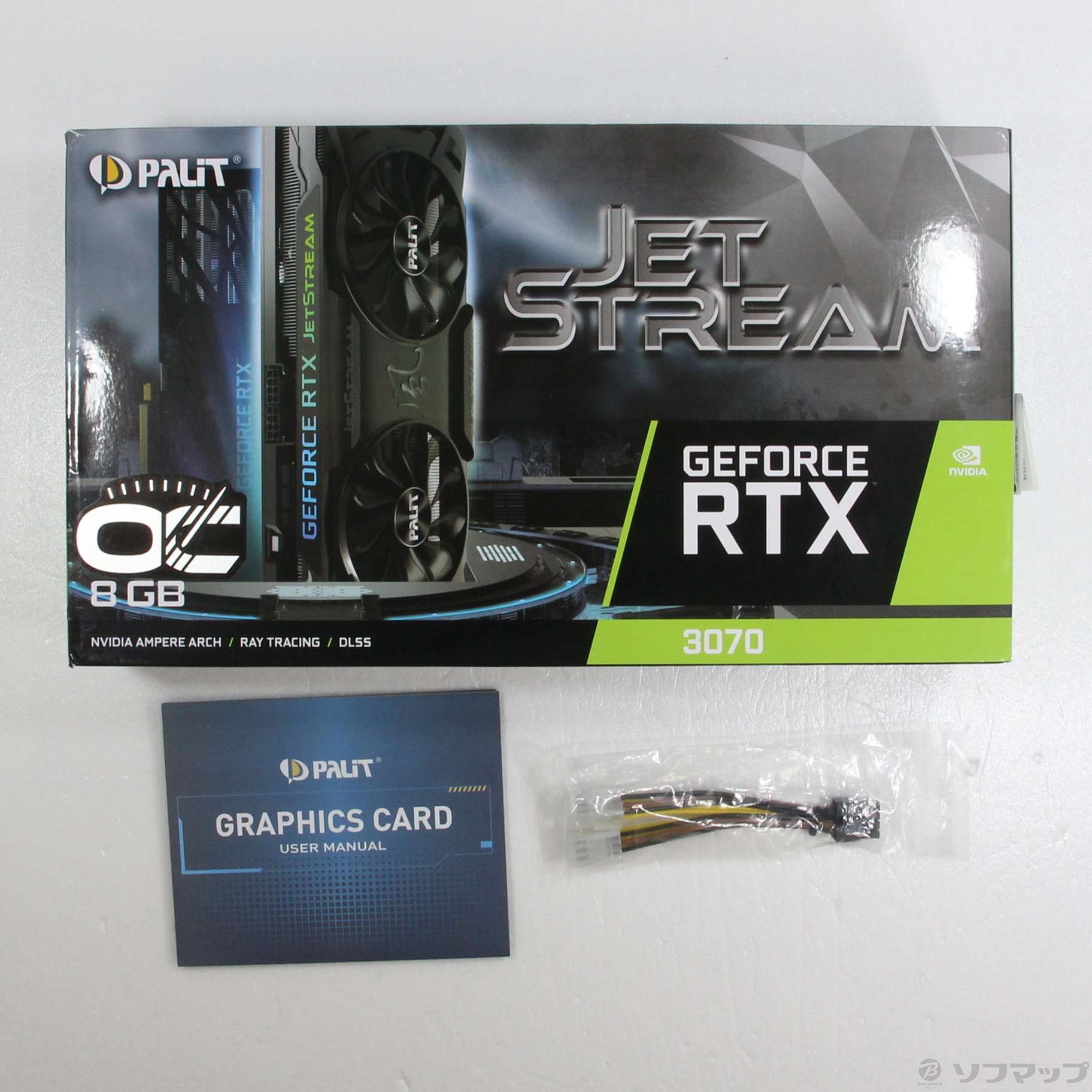 中古】GeForce RTX 3070 JetStream OC NE63070T19P2-1040J ◇07/16(土 