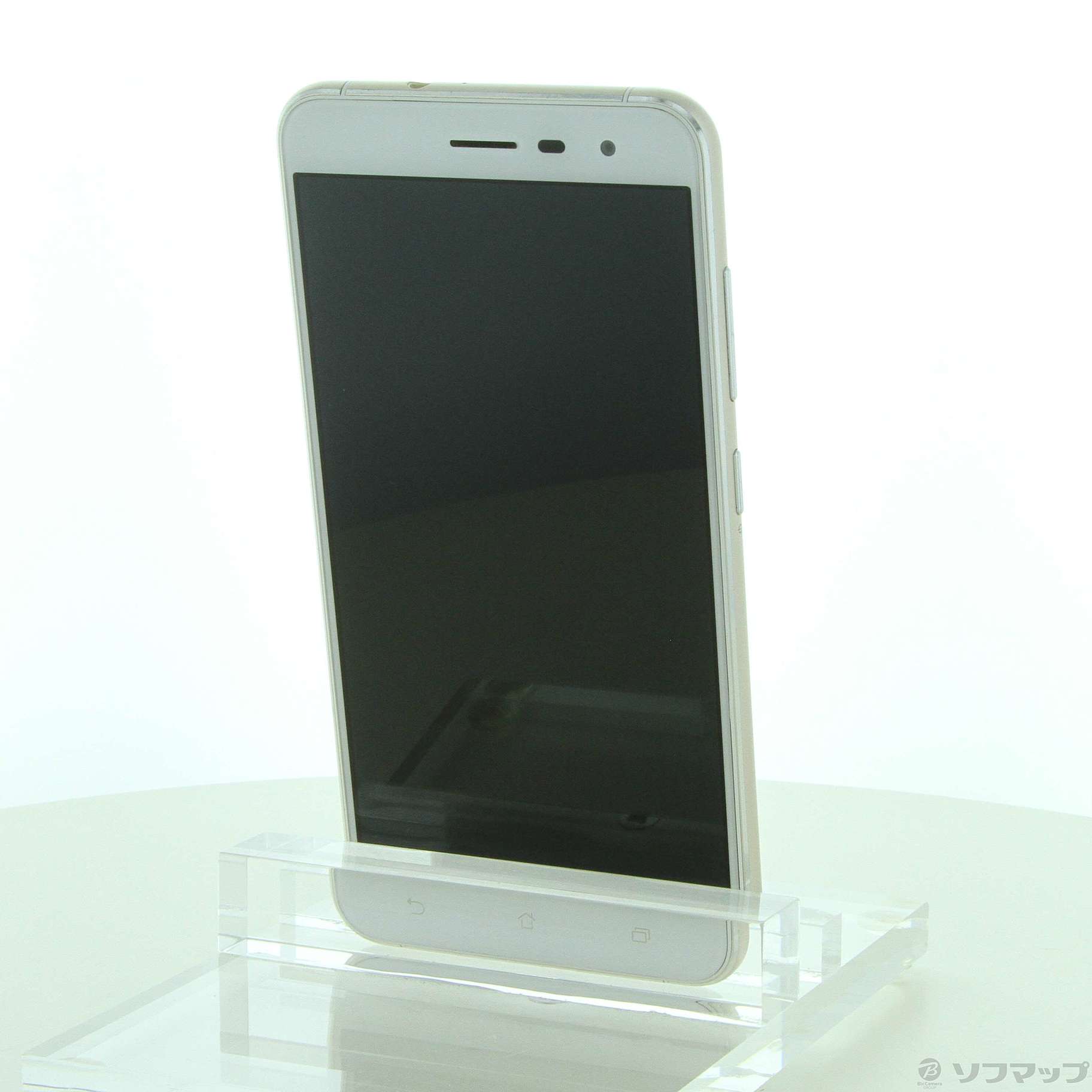中古】ZenFone 3 64GB パールホワイト ZE552KL-WH64S4 SIMフリー 