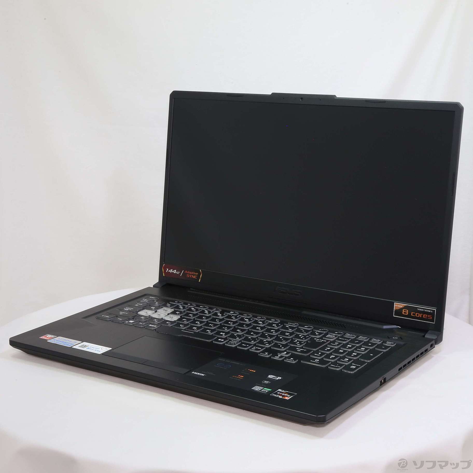 中古】ASUS TUF Gaming A17 FA706QM FA706QM-R7R3060G 中古】ASUS TUF Gaming A17 FA706QM FA706QM-R7R3060G