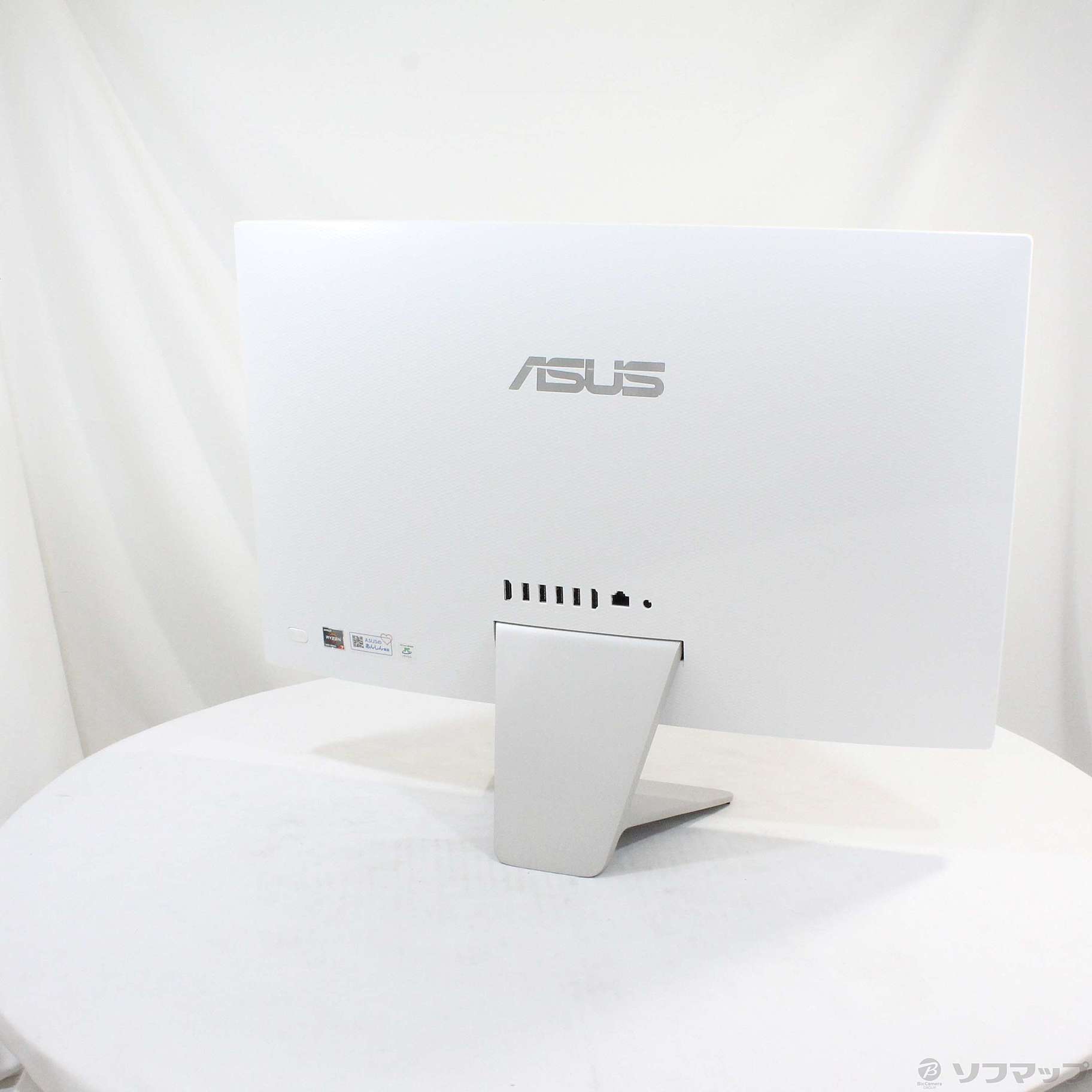 ASUS M3400W M3400W-R75700EC ホワイト 〔Windows 10〕