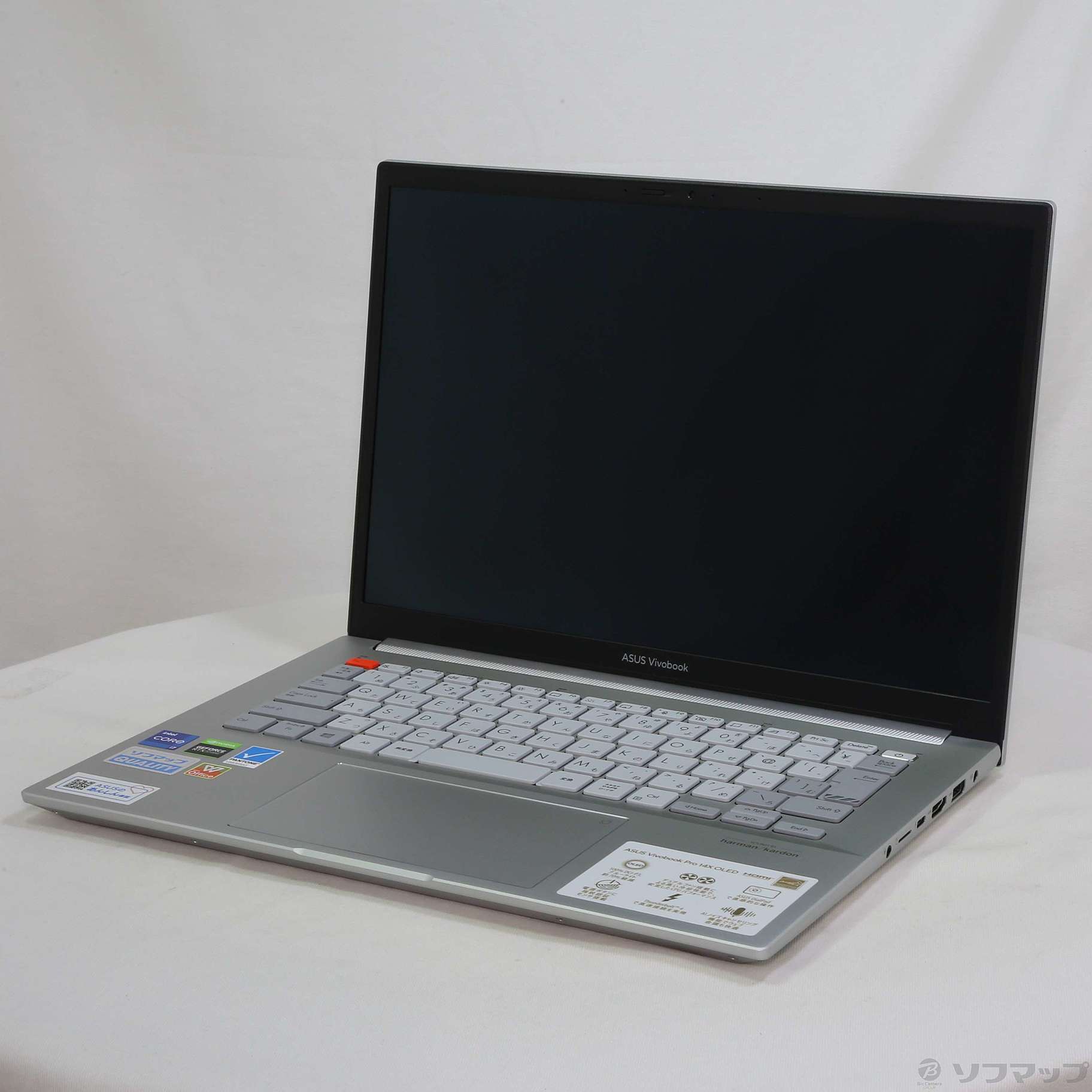中古】Vivobook Pro 14X OLED N7400PC N7400PC-KM012W クールシルバー 