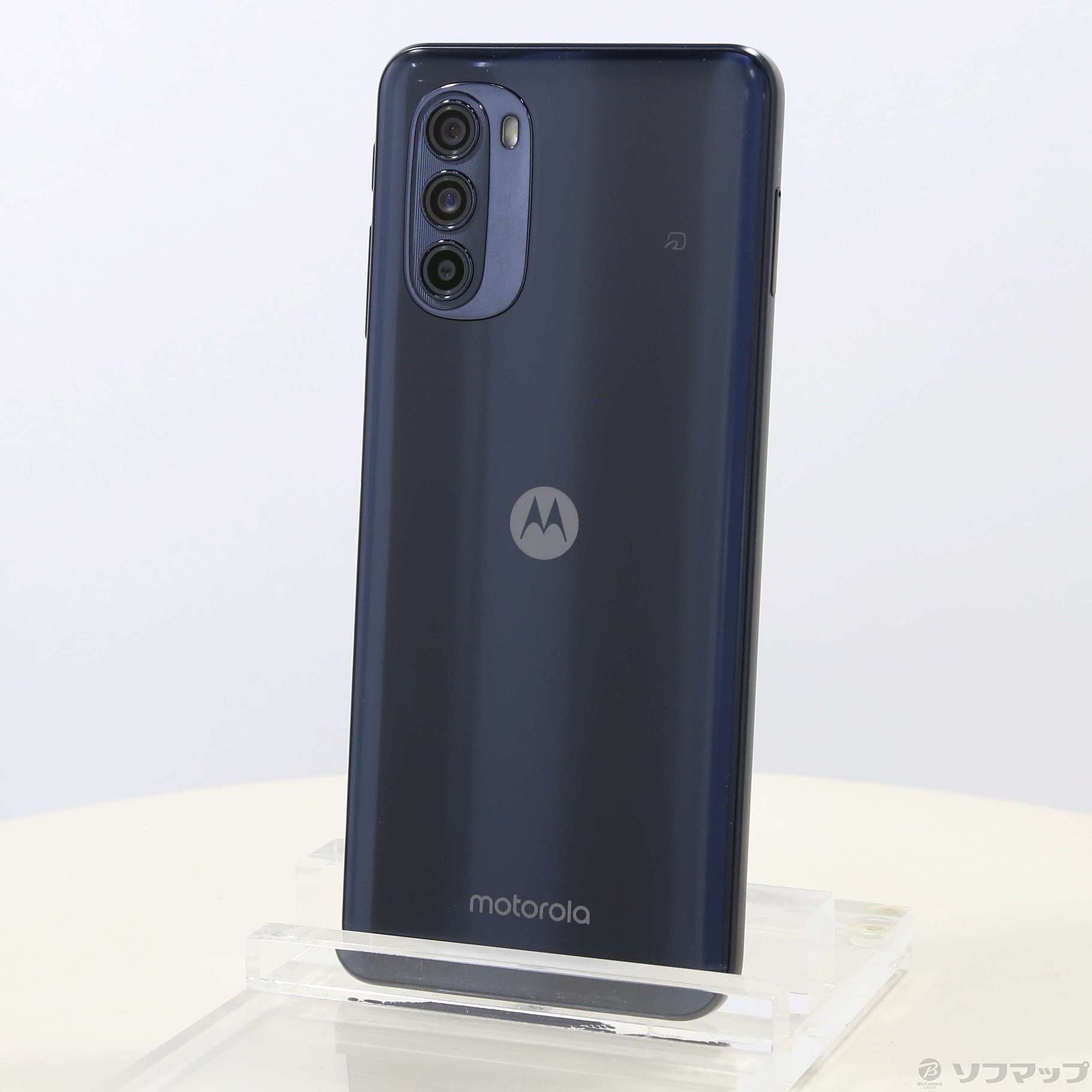 中古】moto g52j 5G 128GB インクブラック PATM0000JP SIMフリー