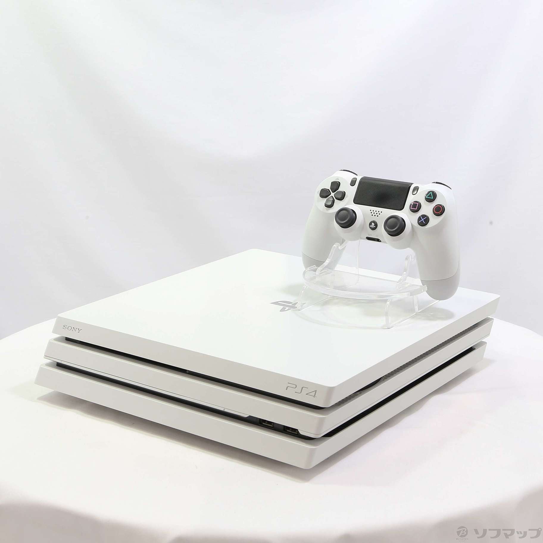 中古】PlayStation 4 Pro グレイシャー・ホワイト 1TB [2133041110440 