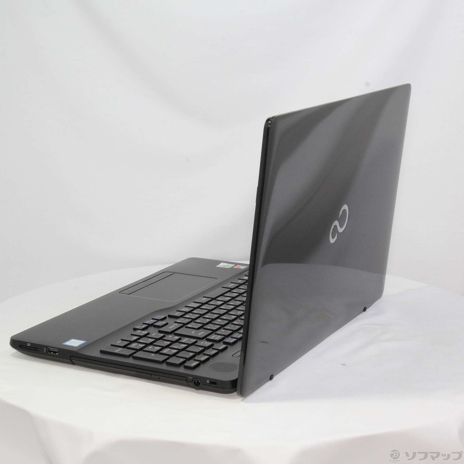 中古】格安安心パソコン LIFEBOOK AH45／X FMVA45XB シャイニーブラック 〔Windows 10〕 [2133041110570]  - リコレ！|ビックカメラグループ ソフマップの中古通販サイト