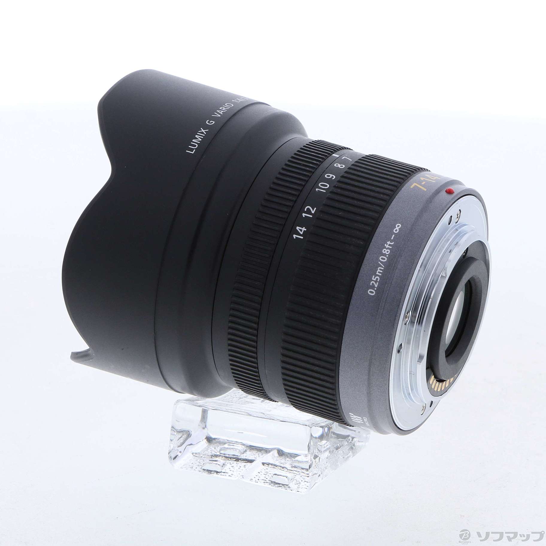 中古】LUMIX G Vario 7-14mm F4.0 ASPH. (H-F007014) (レンズ