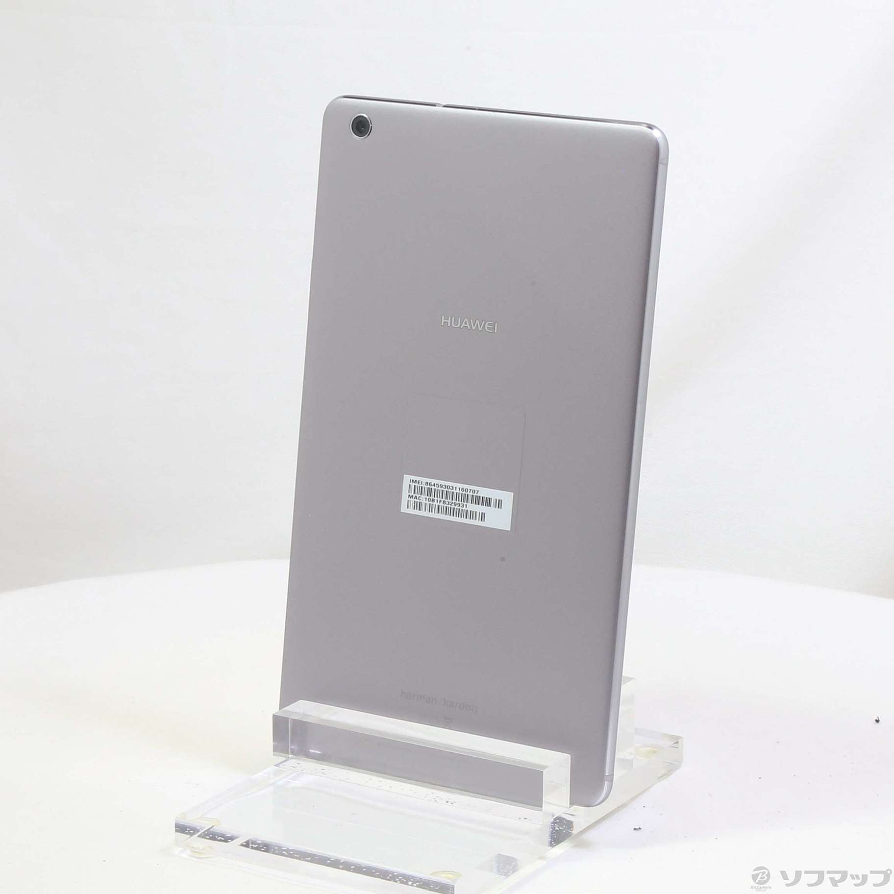 中古】MediaPad M3 Lite 32GB スペースグレー CPN-L09 SIMフリー