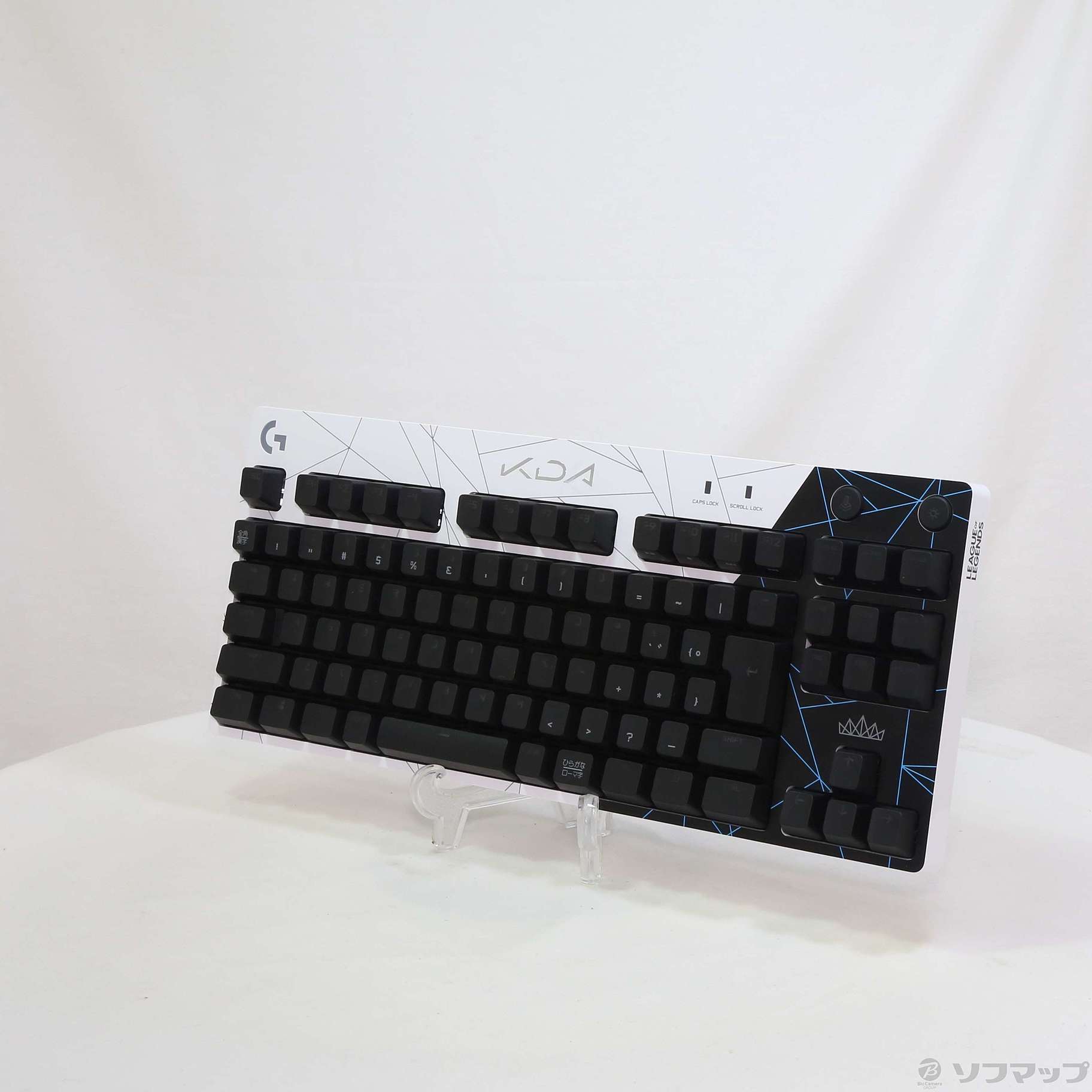 中古】ゲーミングキーボード PRO K／DA G-PKB-002LoL ホワイト 