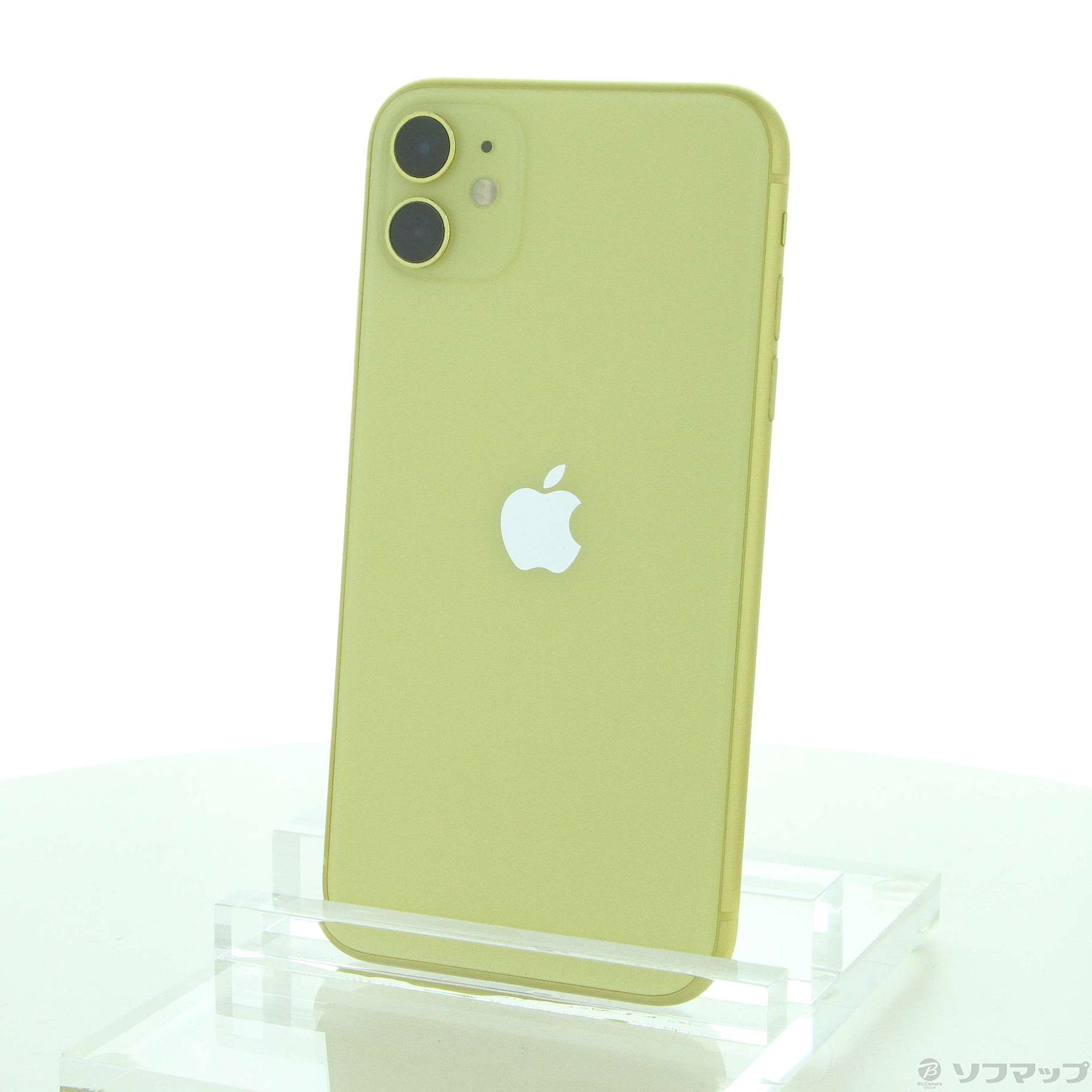 中古】iPhone11 128GB イエロー MWM42J／A SIMフリー [2133041159012