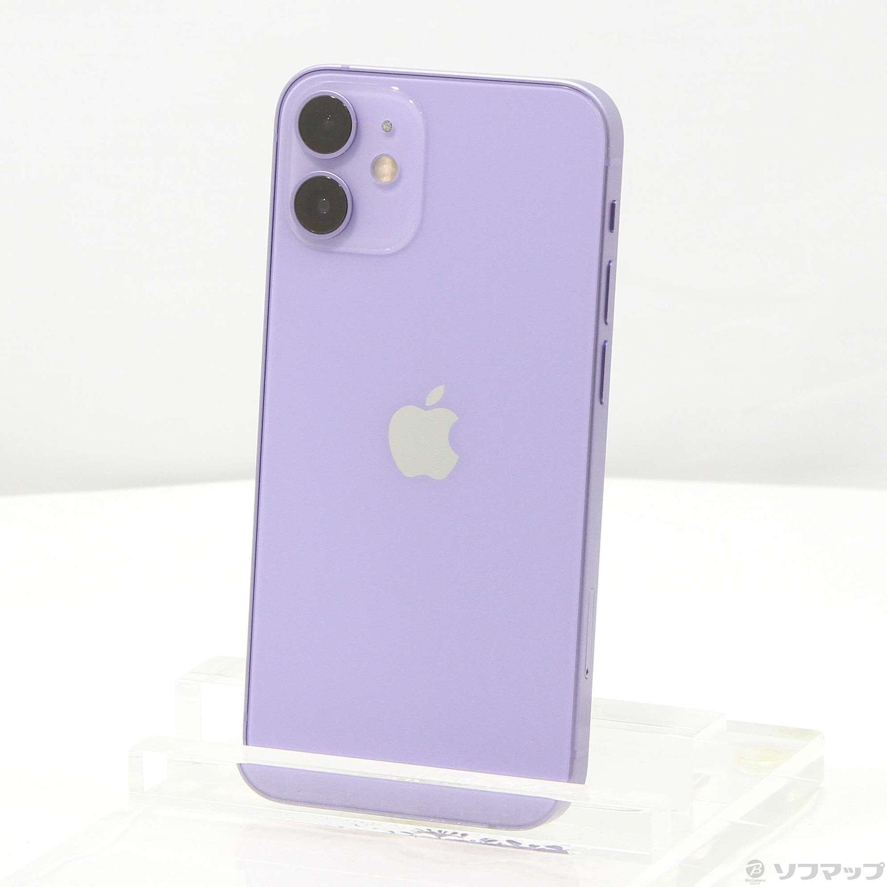 中古】iPhone12 mini 64GB パープル MJQC3J／A SIMフリー