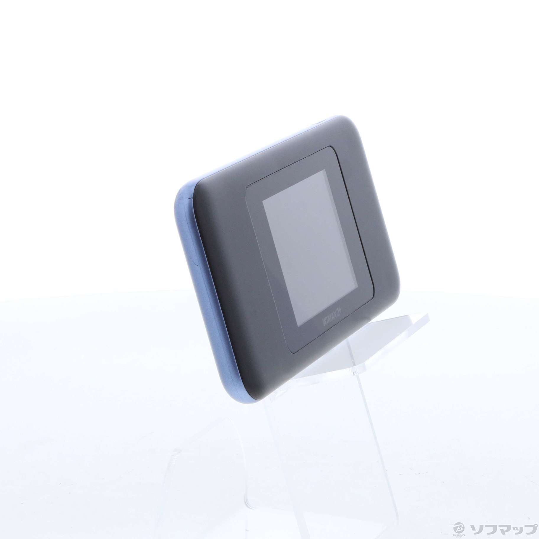 中古】Speed Wi-Fi NEXT W06 HWD37SKA ブラック×ブルー au