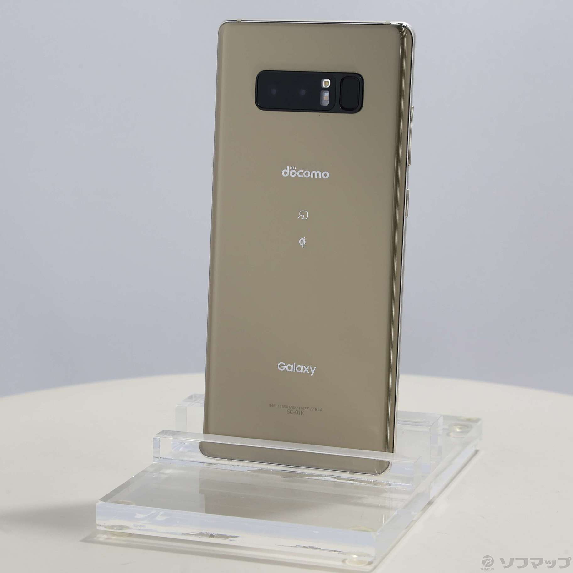 Galaxy Note8 Docomo SC-01K Gold sim解除済