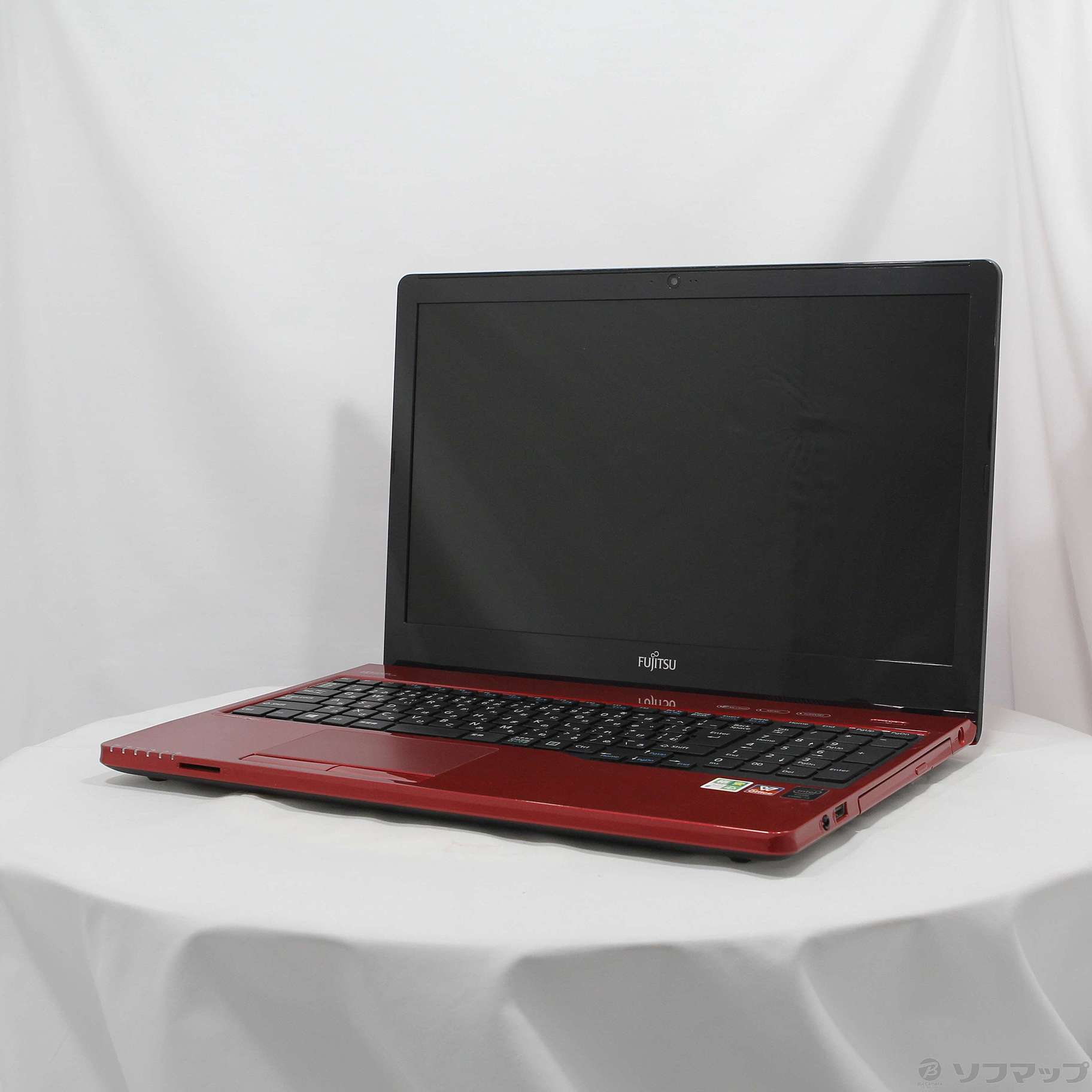 格安安心パソコン LIFEBOOK AH45／U FMVA45URP ルビーレッド