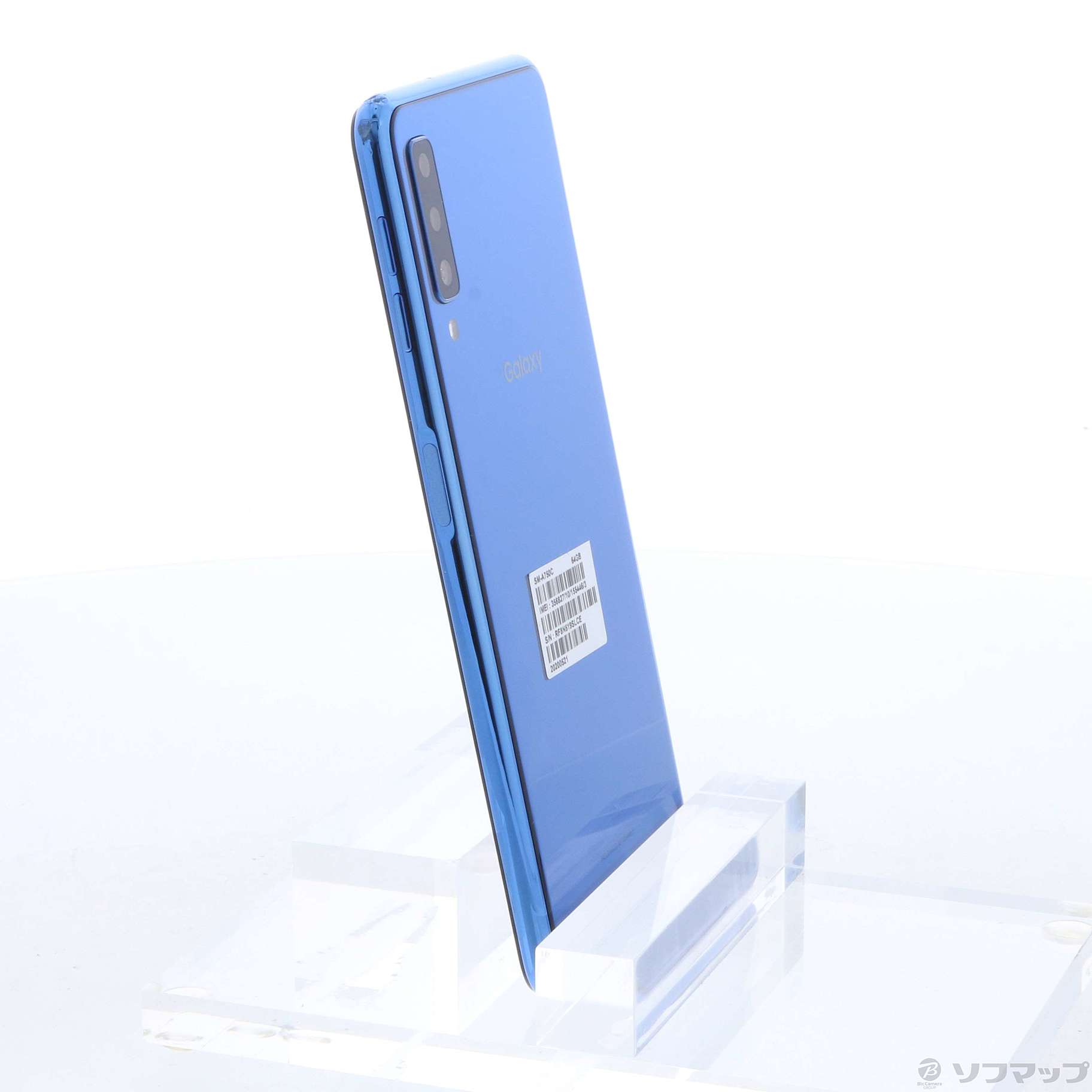 中古】GALAXY A7 楽天版 64GB ブルー SM-A750C SIMフリー