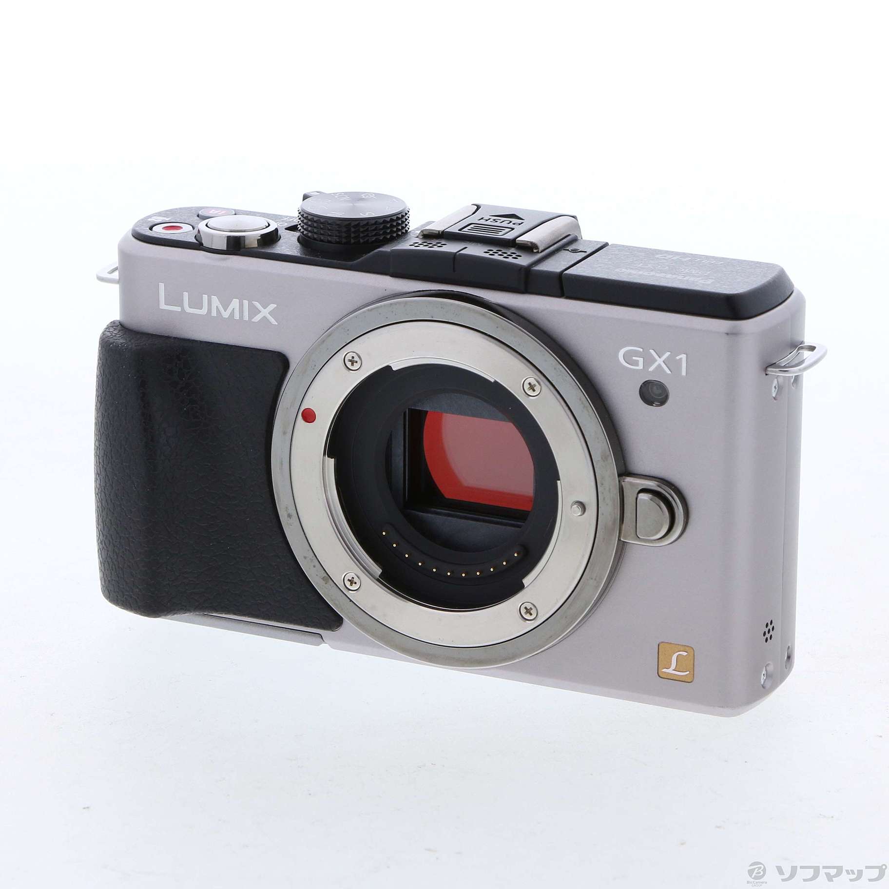 中古】LUMIX DMC-GX1-S ボディ ブレードシルバー [2133041198400