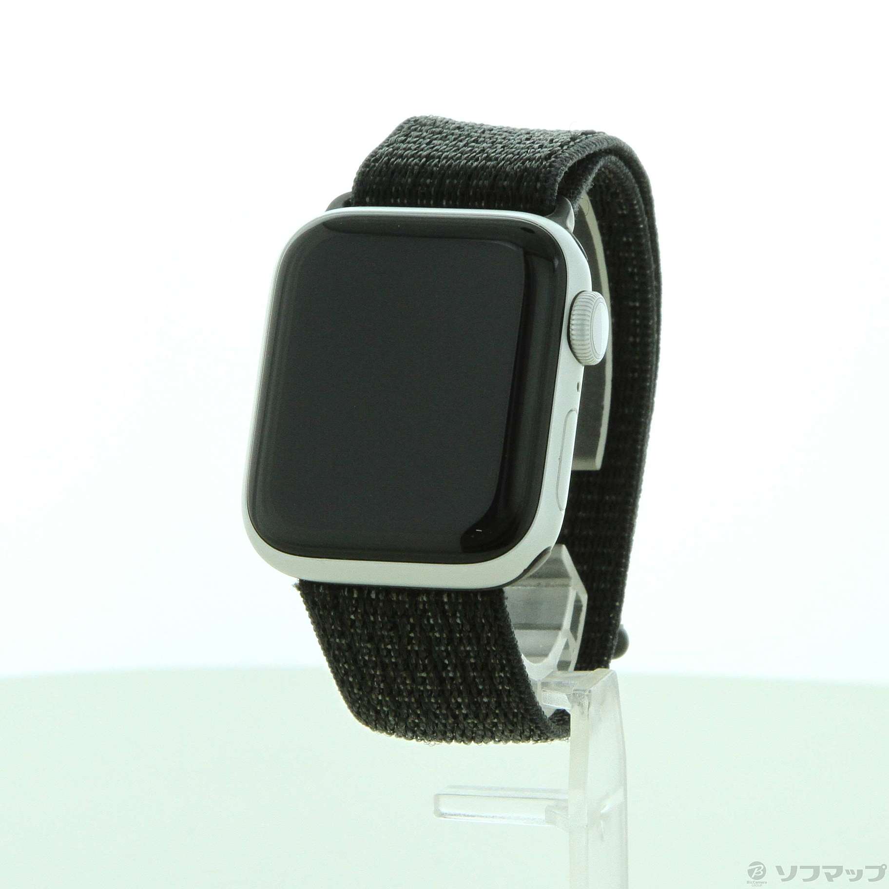 Apple Watch Series 5 Nike GPS 40mm シルバーアルミニウムケース ブラックNikeスポーツループ