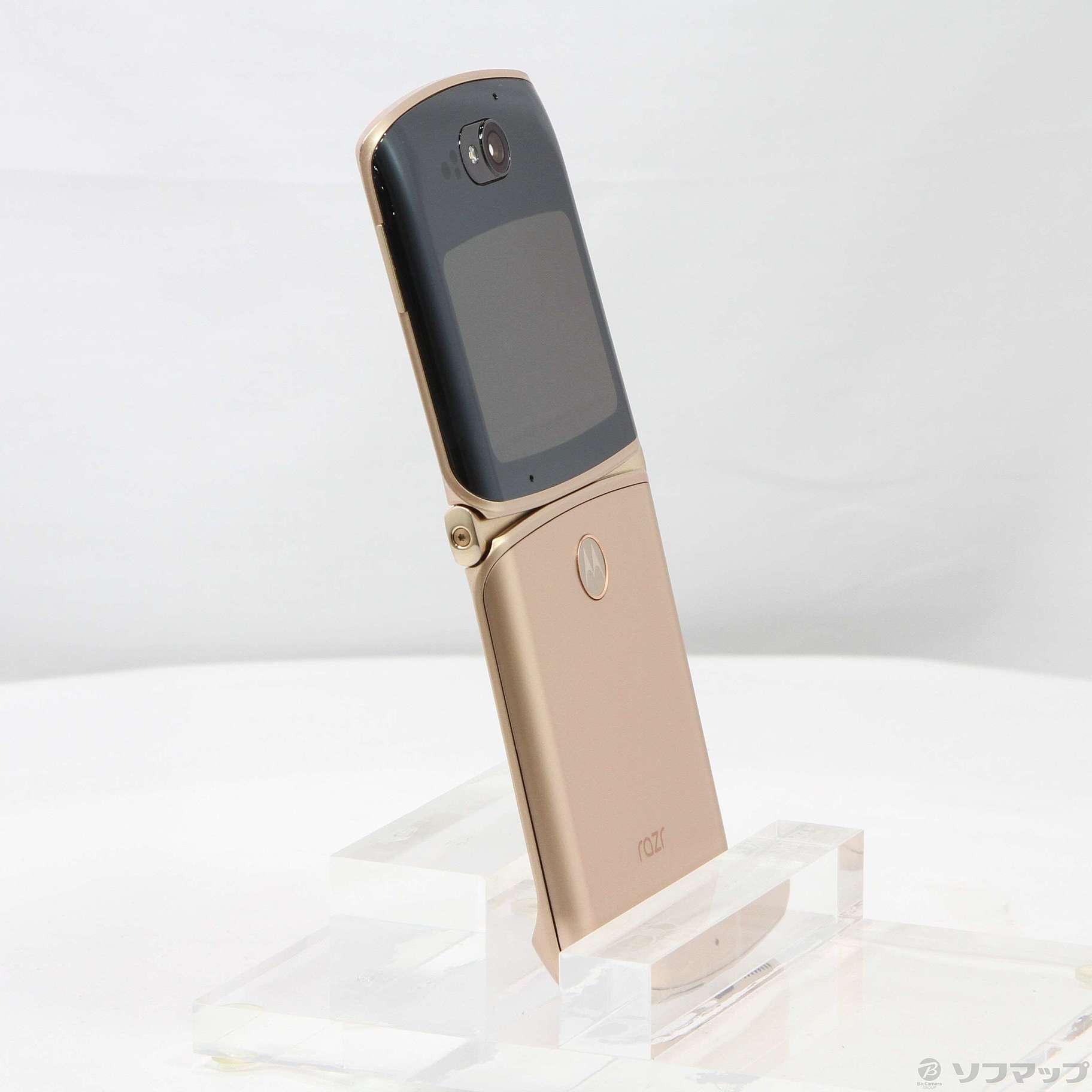 Motorola raze 5G SIMフリー ブラッシュゴールド(限定色)