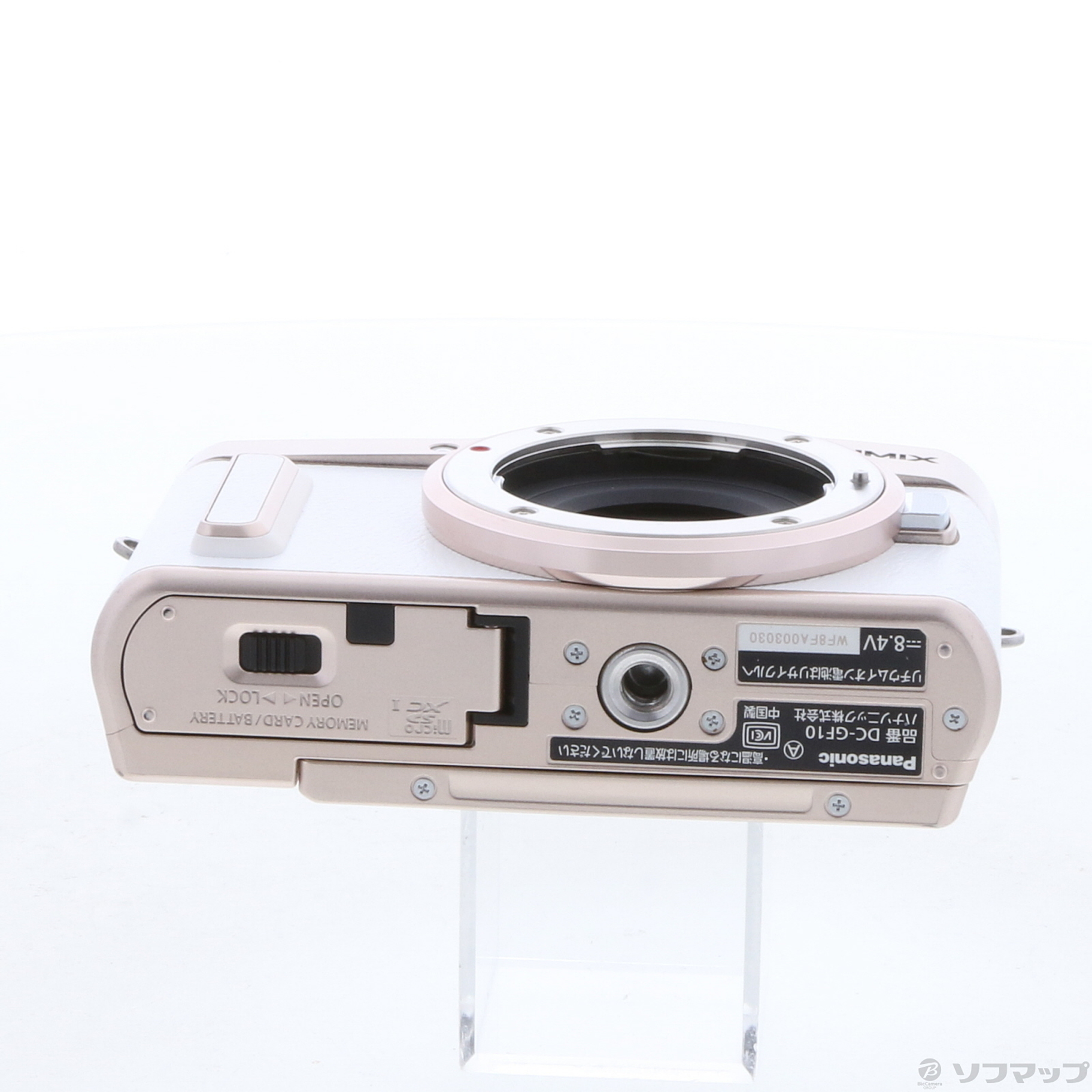 中古】LUMIX DC-GF10 ボディ ホワイト [2133041220897] - リコレ