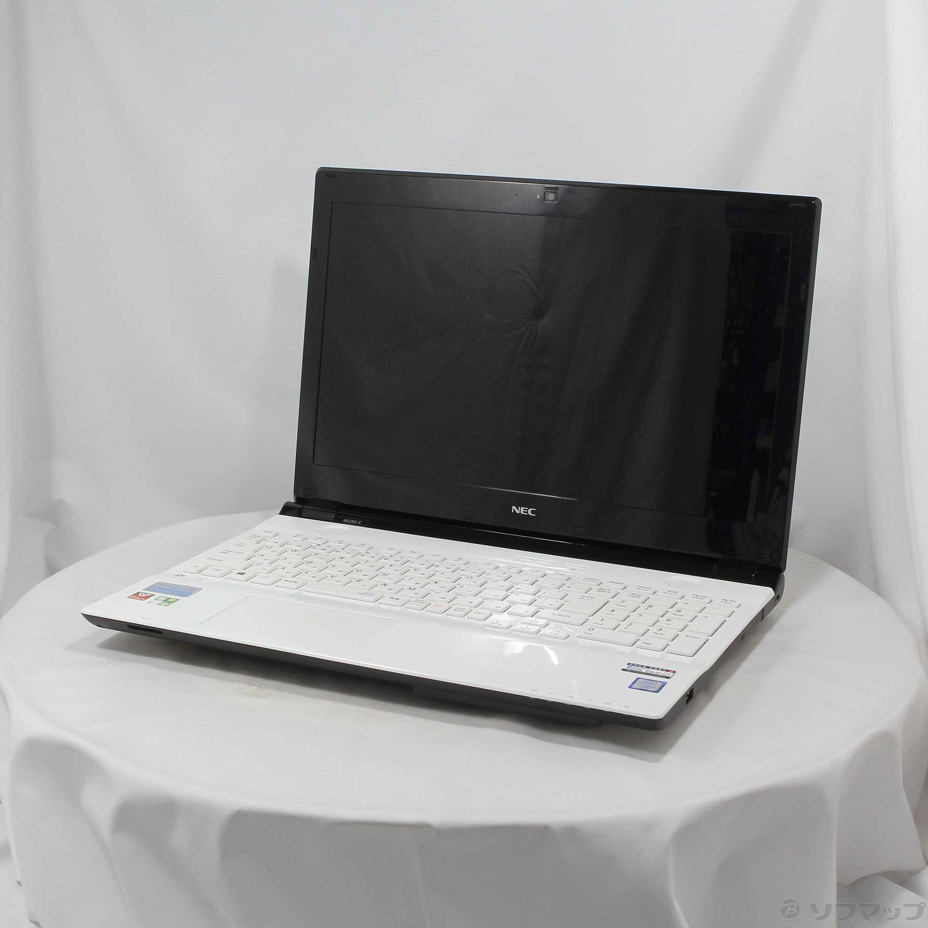 格安安心パソコン LAVIE Note Standard NS350／CAW-Y PC-NS350CAW-Y クリスタルホワイト 〔Windows  10〕