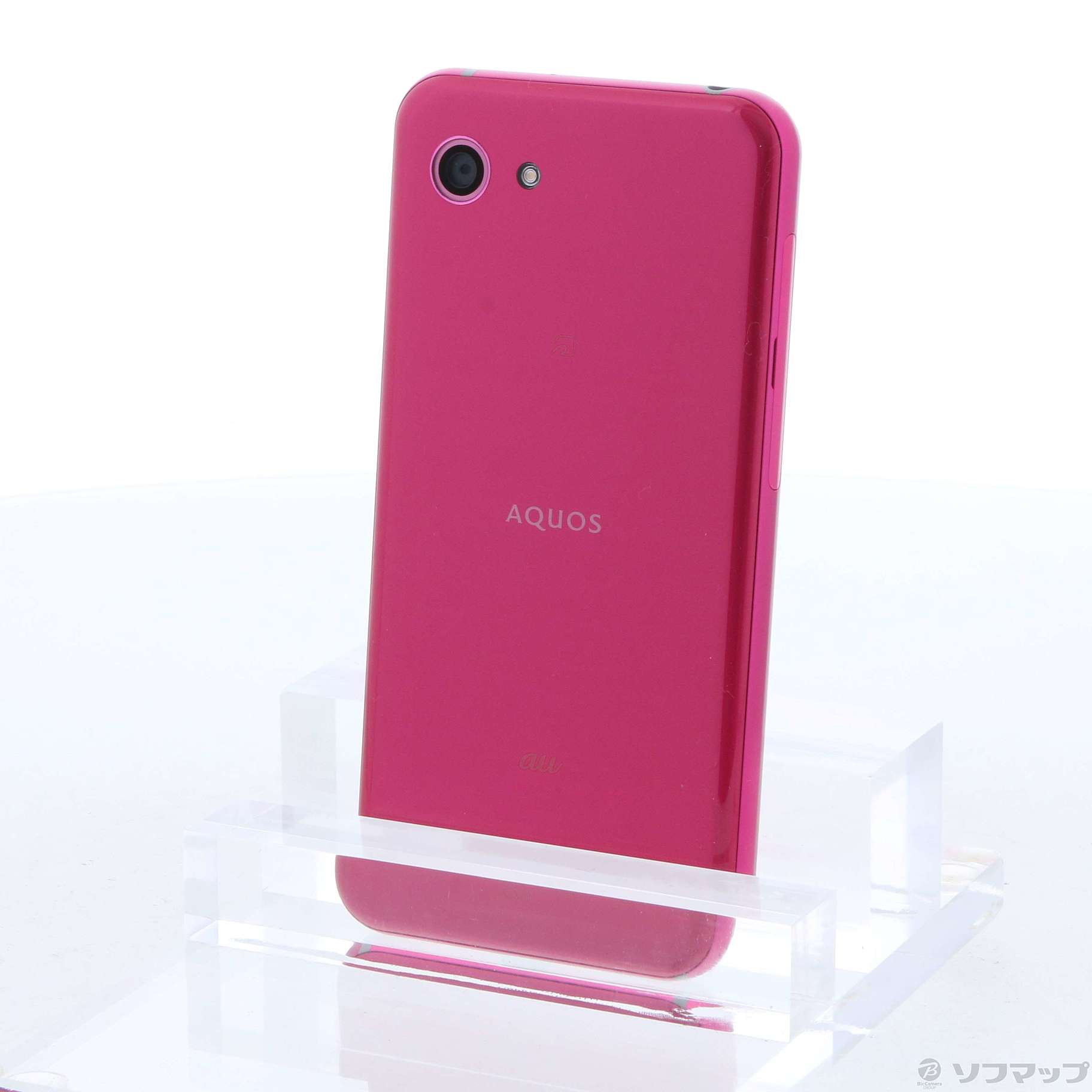 中古】AQUOS R compact 32GB ローズピンク SHV41 auロック解除SIM