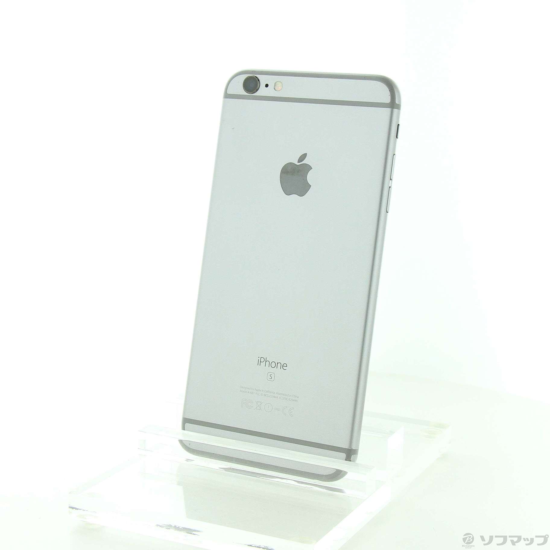 中古】iPhone6s Plus 16GB スペースグレイ MKU12J／A SoftBank