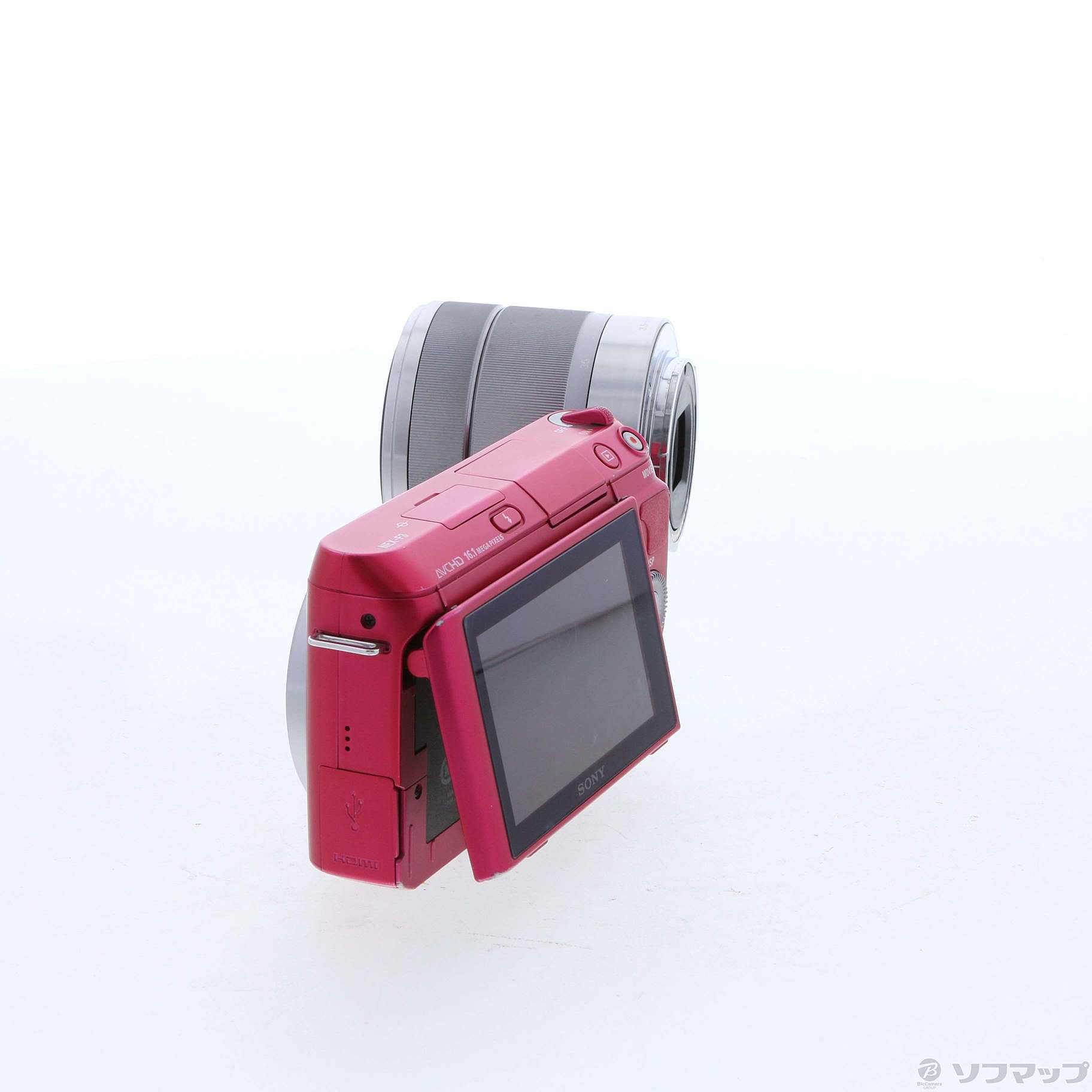 中古】α NEX-F3K ズームレンズキット ピンク ◇08/22(月)値下げ 
