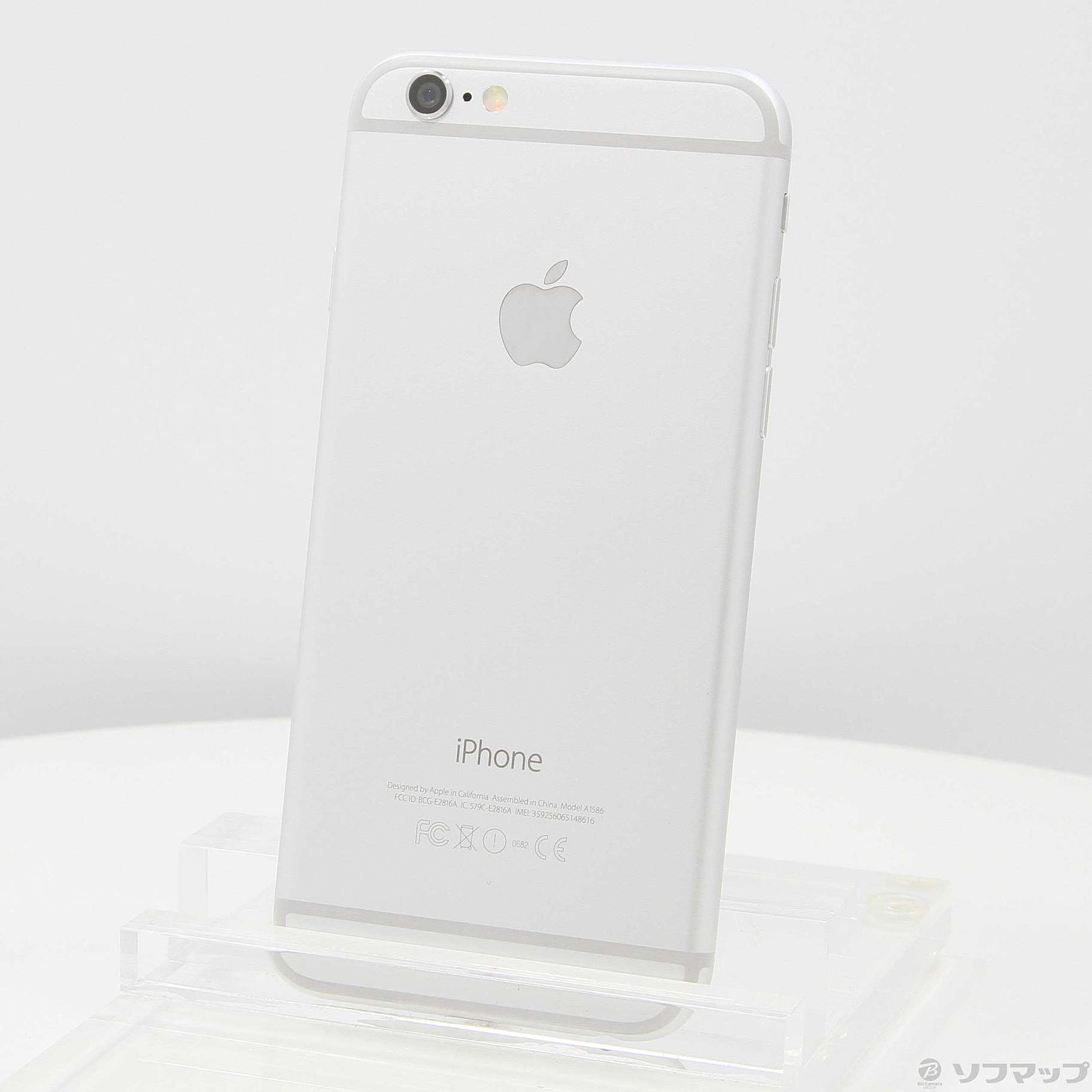 中古】iPhone6 16GB シルバー MG482J／A au [2133041255127] - リコレ