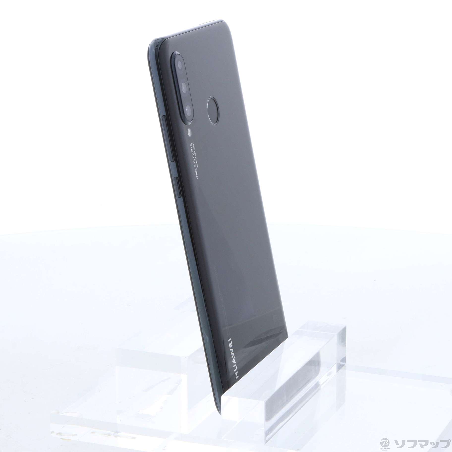 中古】HUAWEI P30 lite Premium 128GB ミッドナイトブラック HWV33SKA