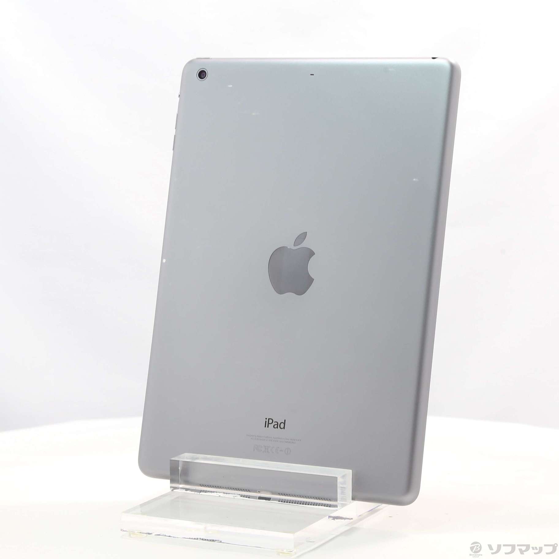 中古】iPad Air 128GB スペースグレイ ME898J／A Wi-Fi [2133041263092