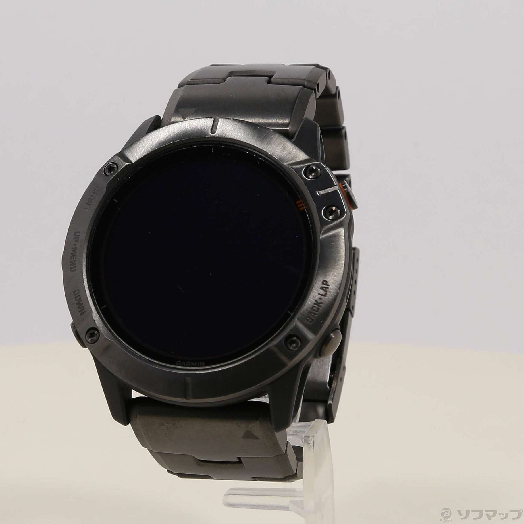 fenix 6X Pro Dual Power Ti Black DLC Titanium band