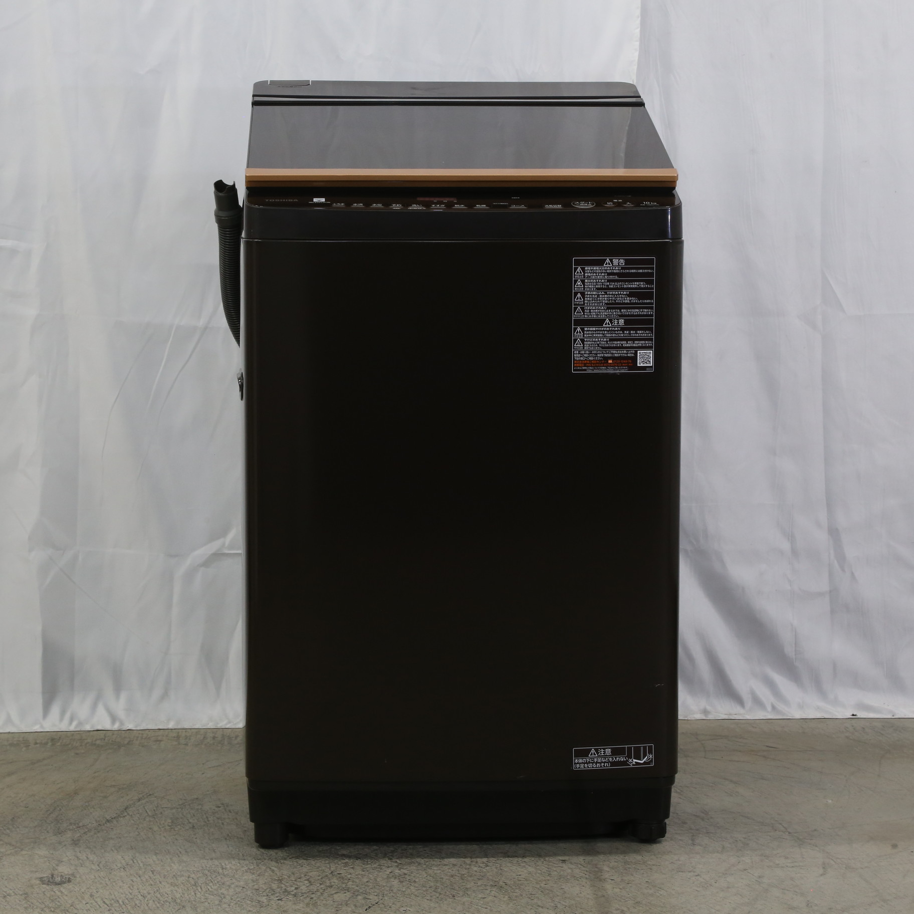 【格安得価】東芝 ZABOON AW-10VH1 洗濯機 上開き 10kg TOSHIBA 家電 中古 直 O6373791 5kg以上