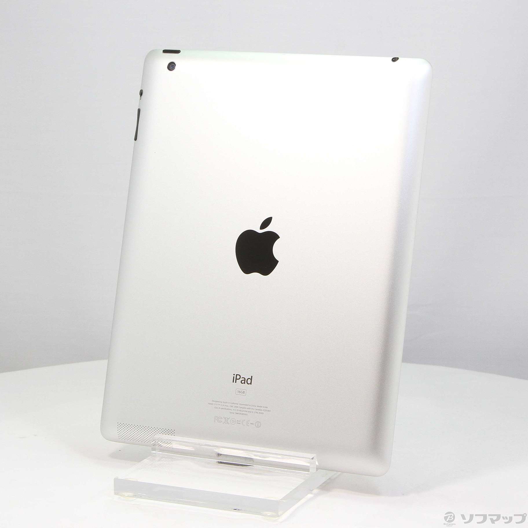 中古】iPad 第3世代 16GB ホワイト MD328J／A Wi-Fi [2133041283755