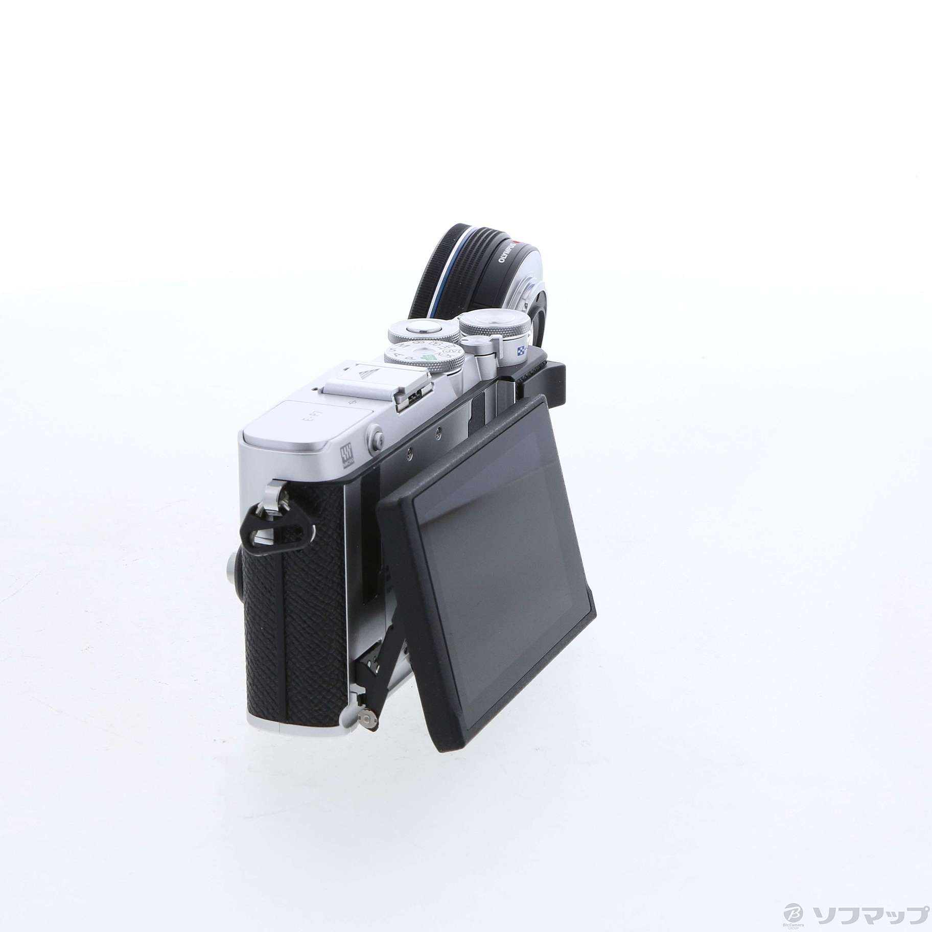 中古】OLYMPUS PEN E-P7 14-42mm EZレンズキット シルバー