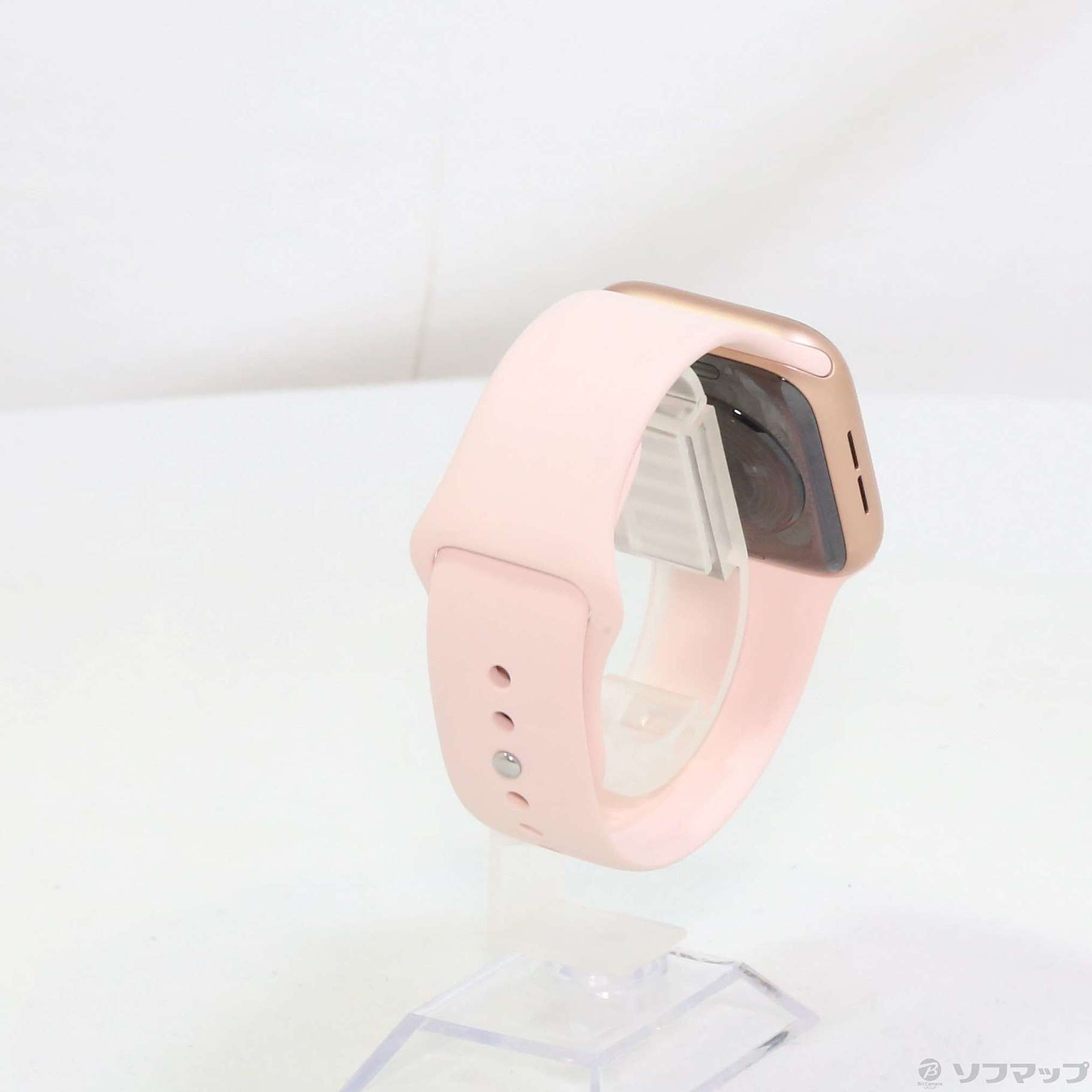 中古】Apple Watch SE GPS 44mm ゴールドアルミニウムケース ピンク