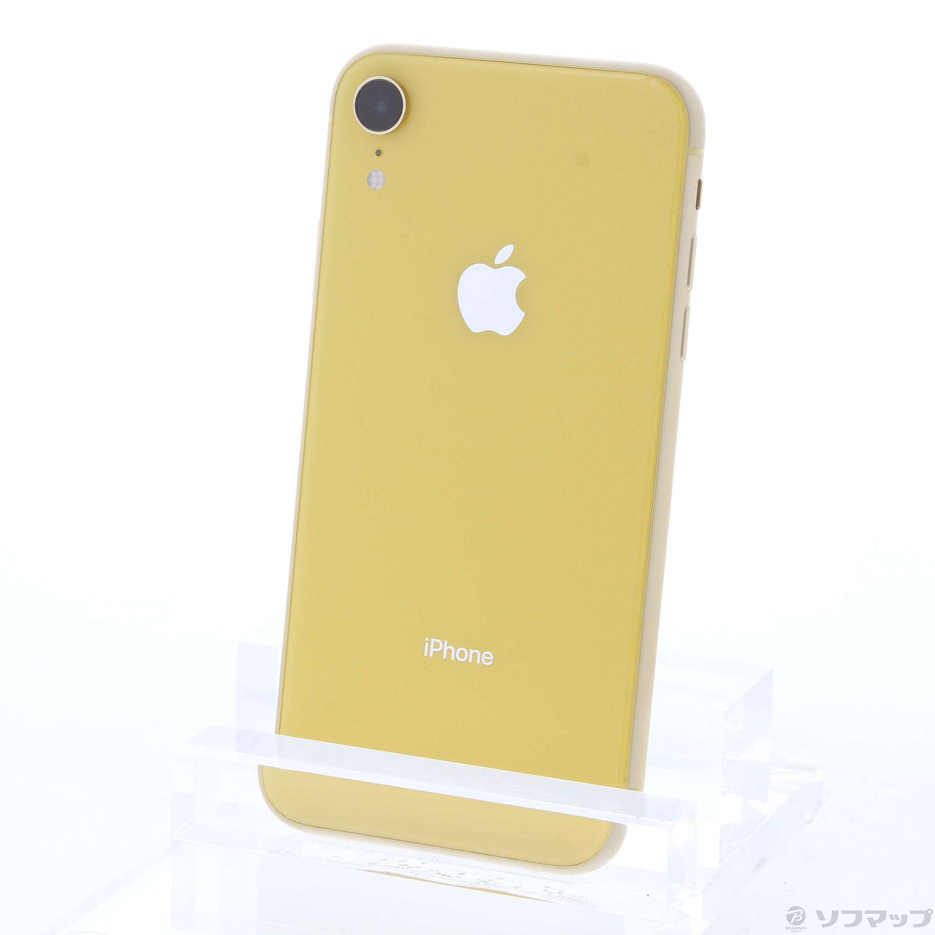 (中古)Apple iPhoneXR 128GB イエロー MT0Q2J/A SIMフリー(262-ud)