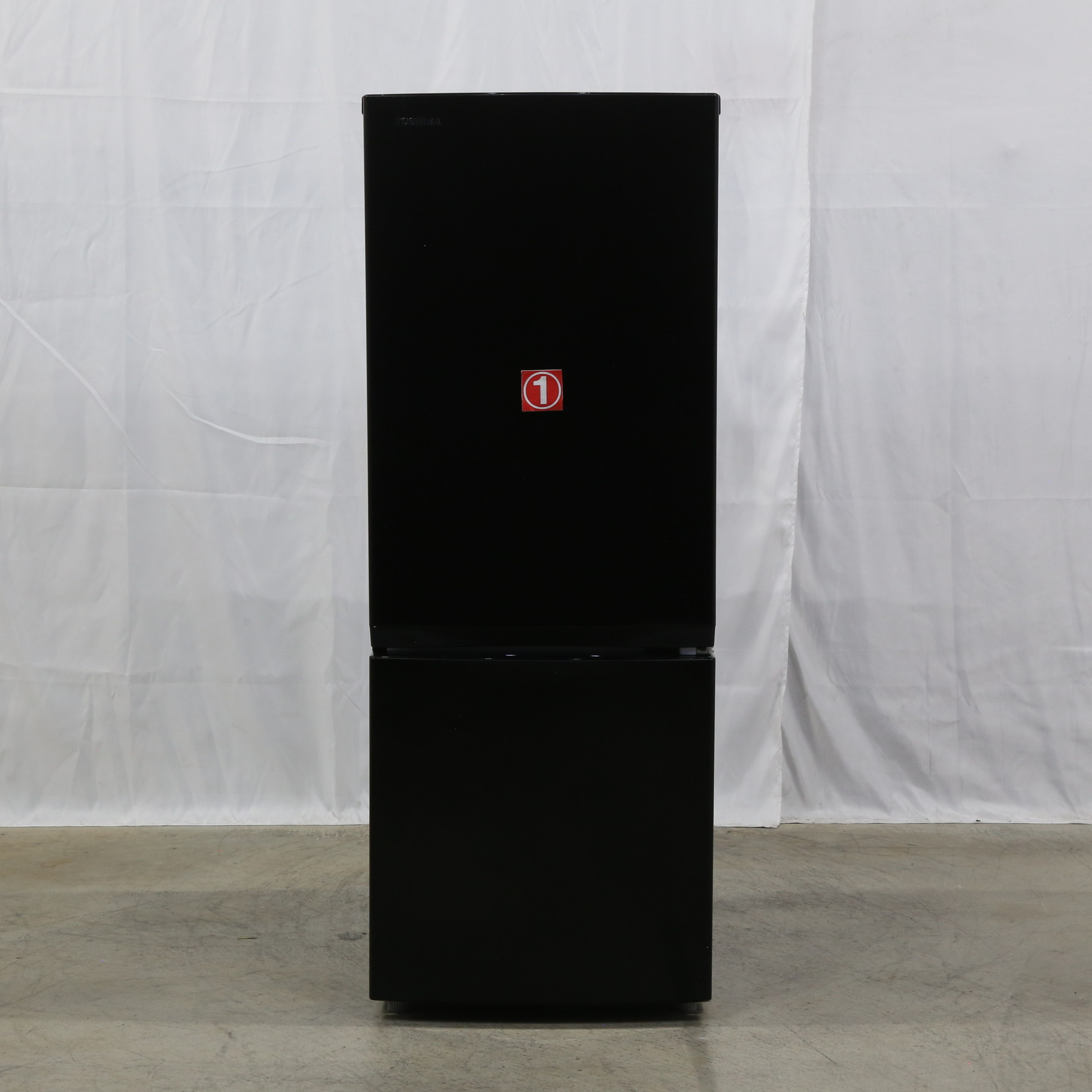 TOSHIBA 冷蔵庫 GR-T15BS(K) ブラック