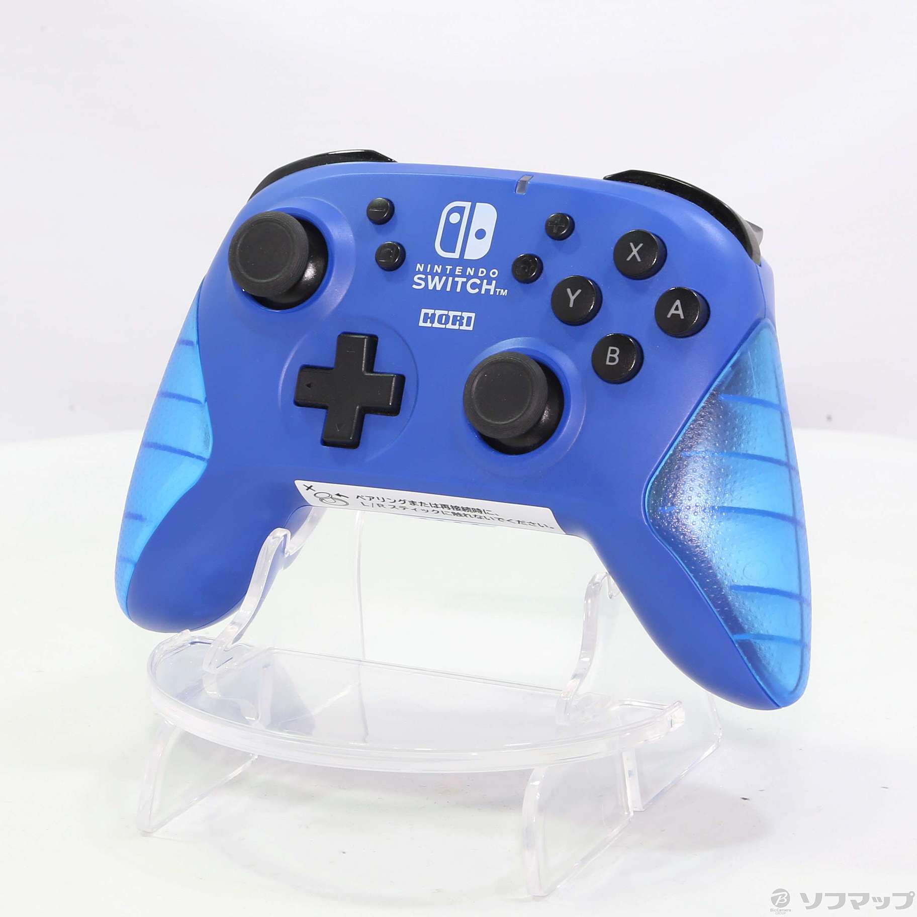 中古】ワイヤレスホリパッド for Nintendo Switch ブルー NSW-174